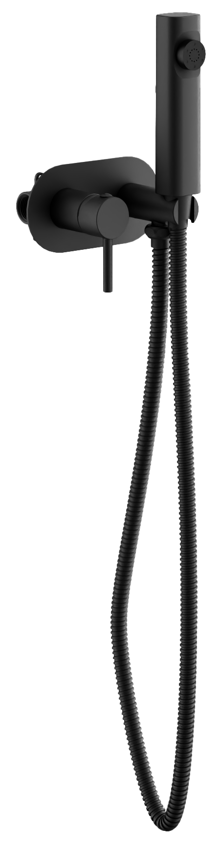 Смеситель с гигиенической лейкой Черный B55807-7