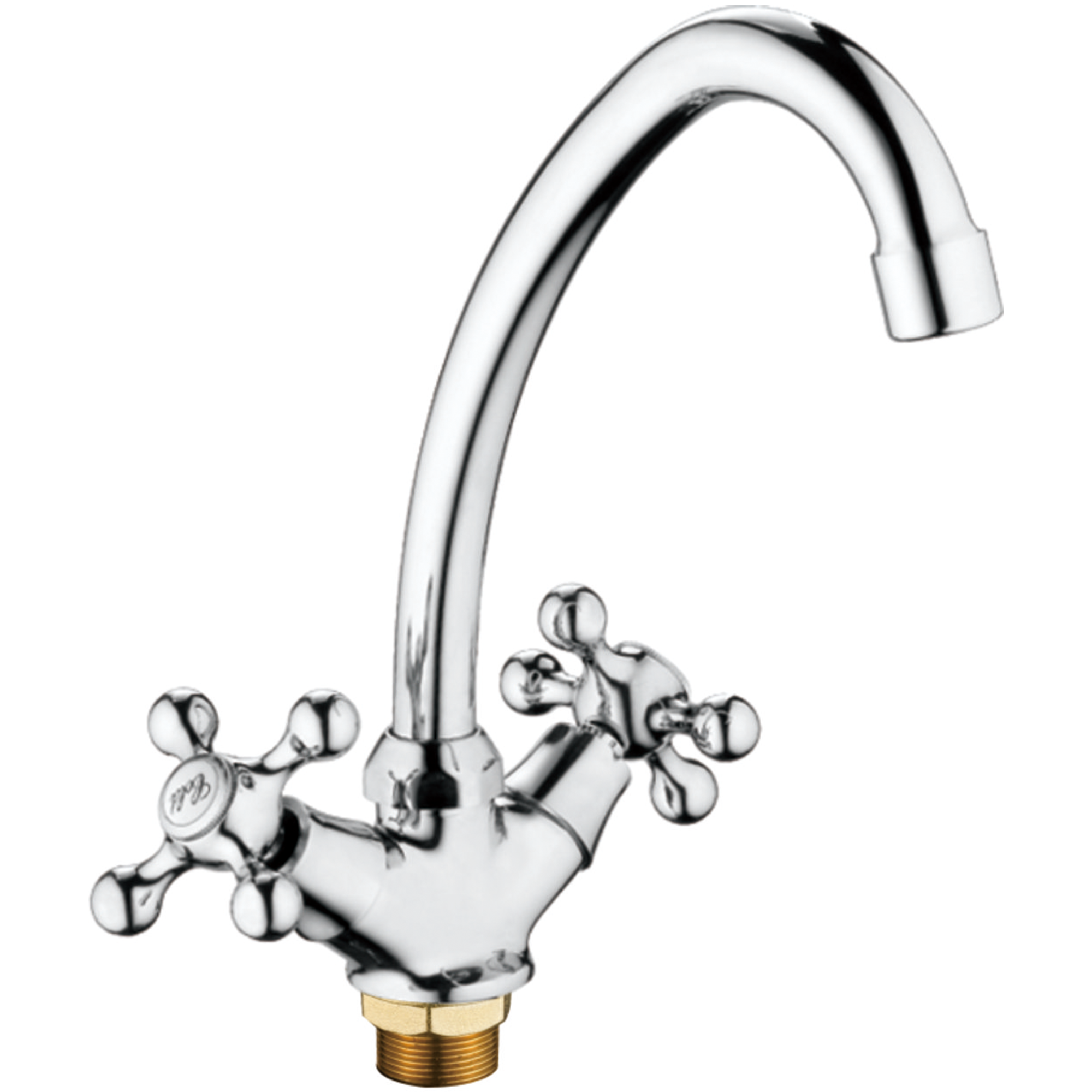 Смеситель для кухни Haiba HB 4908, хром