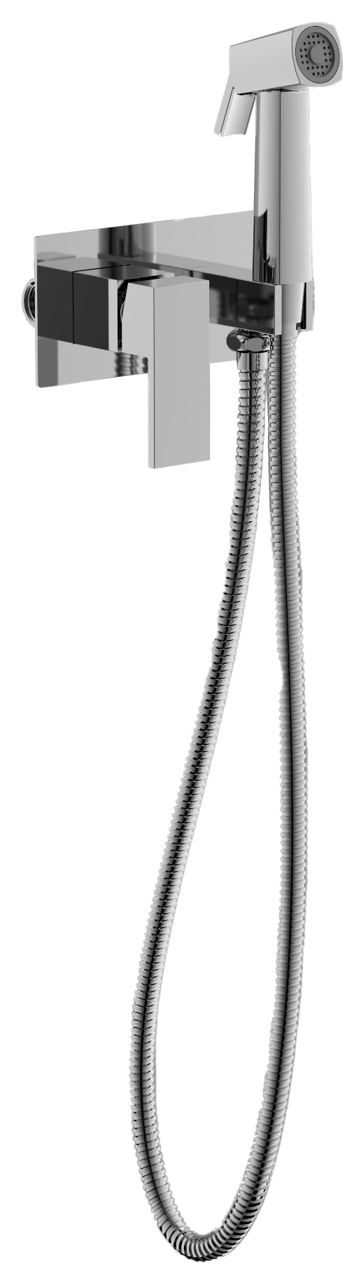 Смеситель с гигиенической лейкой Хром B55808