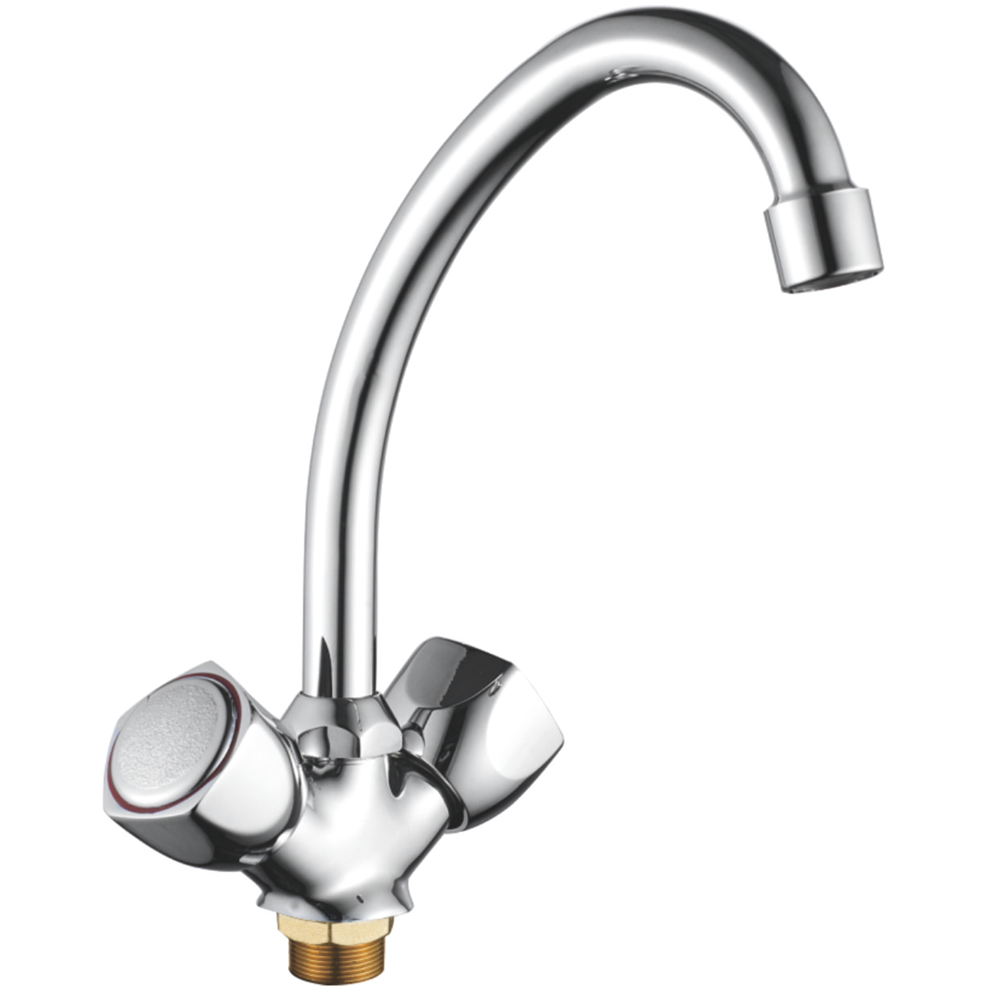 Смеситель для кухни Haiba HB 4909, хром