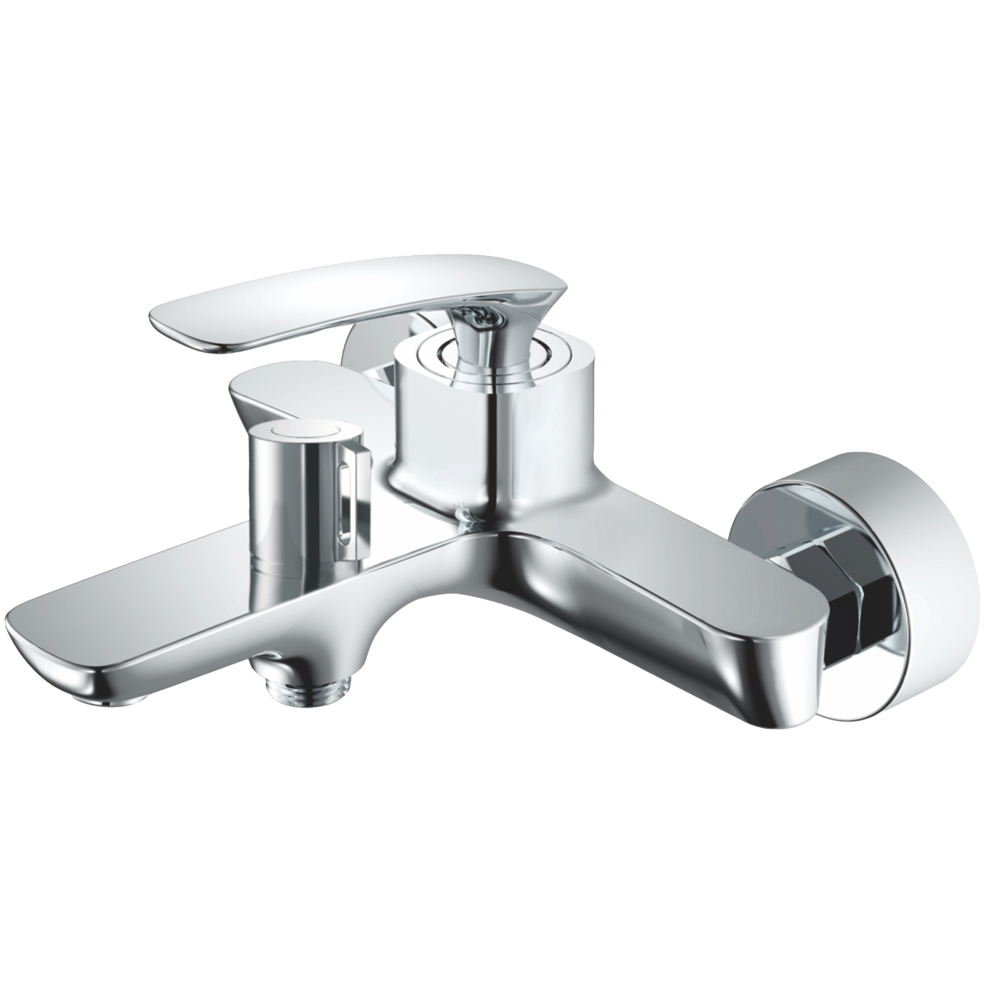 Смеситель для ванны Haiba HB 60616, хром