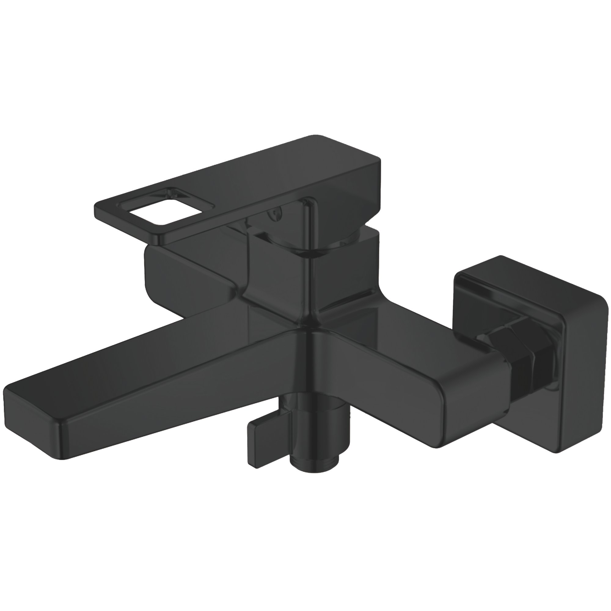 Смеситель для ванны Haiba HB 60615-7, черный