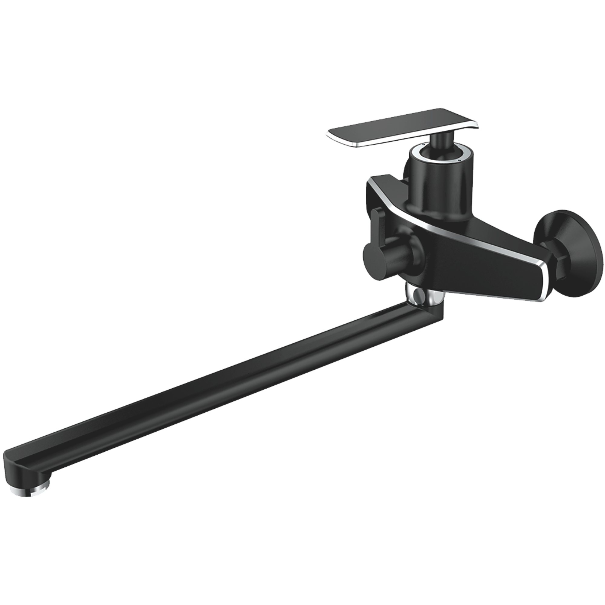 Смеситель для ванны Haiba HB 22548-7, черный