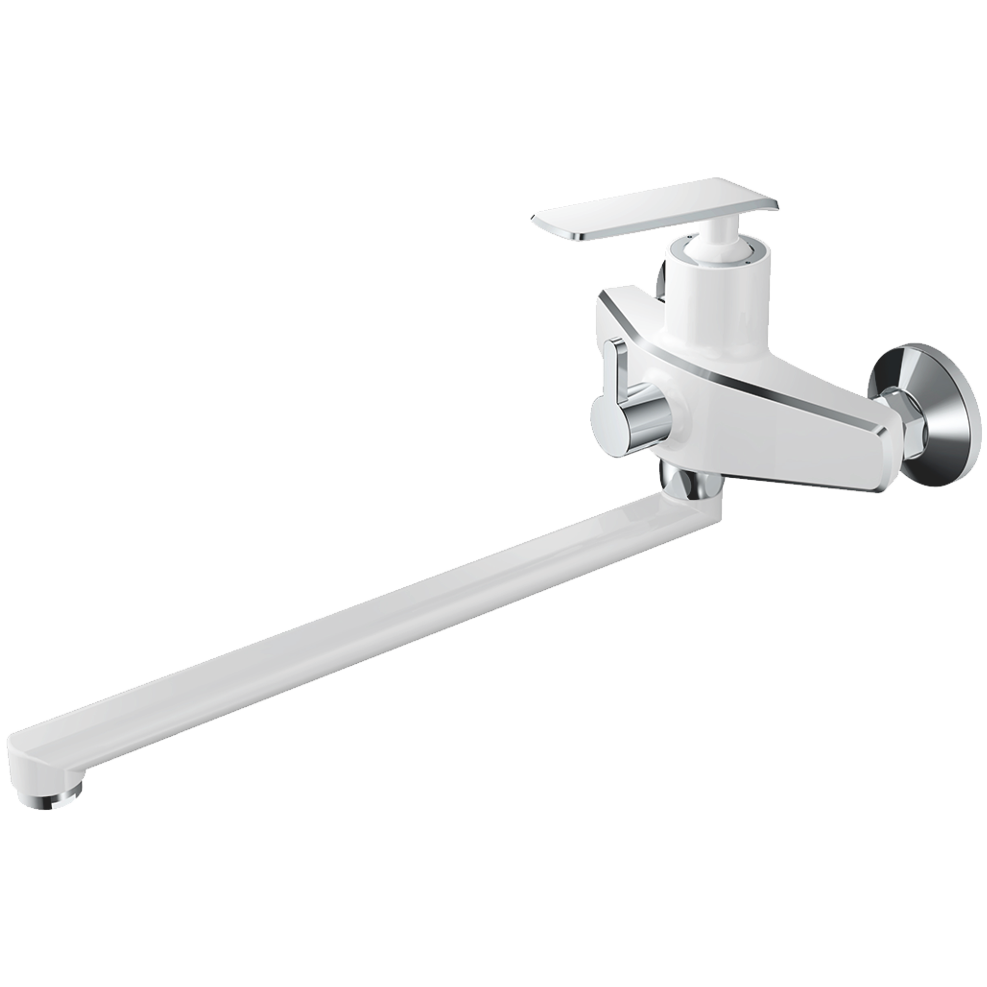 Смеситель для ванны Haiba HB 22548-8, белый