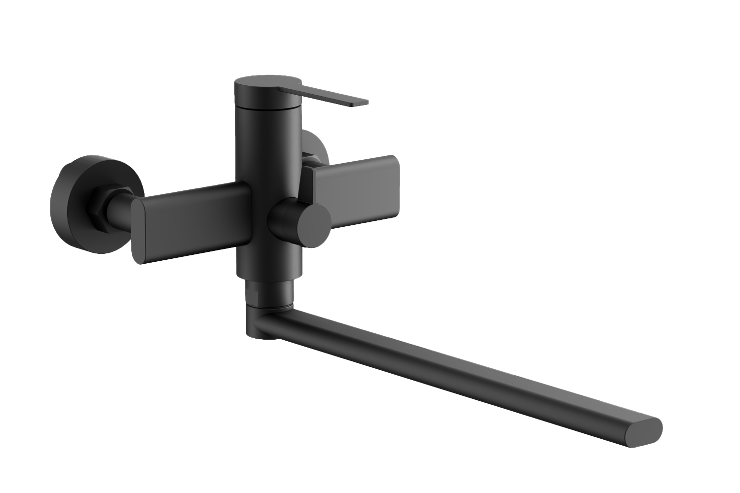 Смеситель для ванны Черный B22813-7