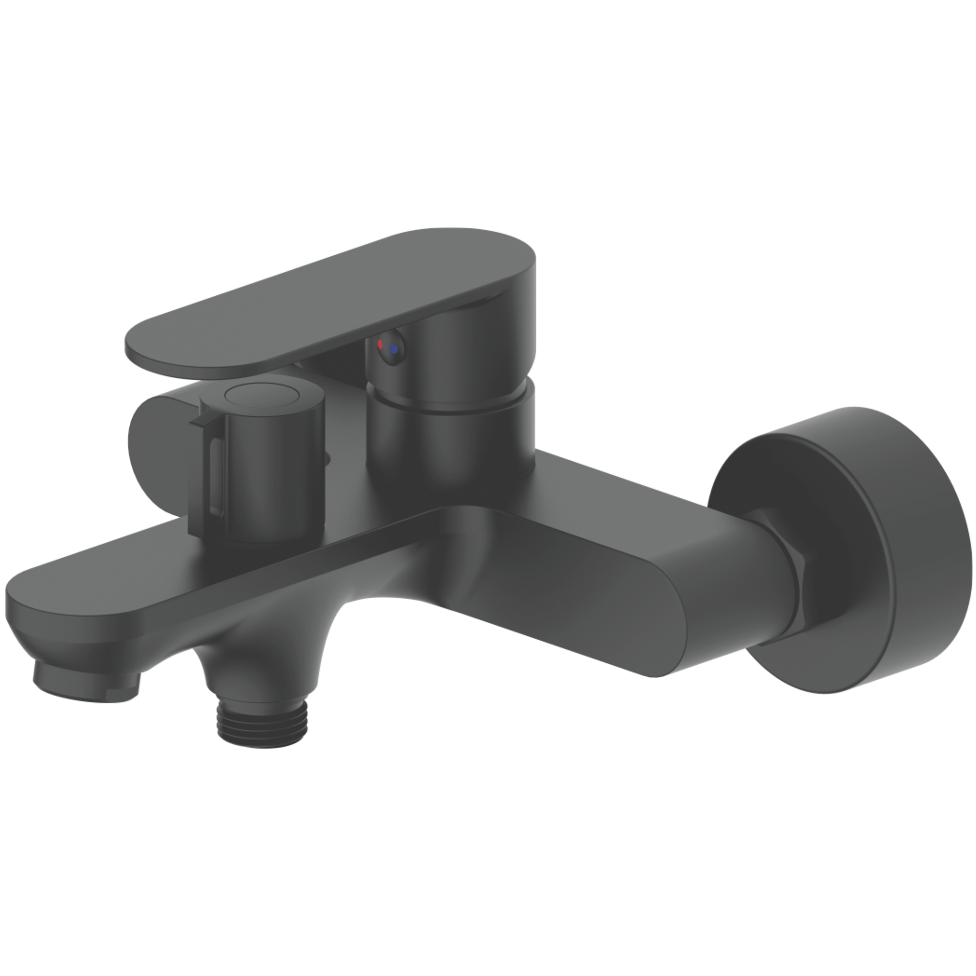 Смеситель для ванны Haiba HB 60590-7, черный