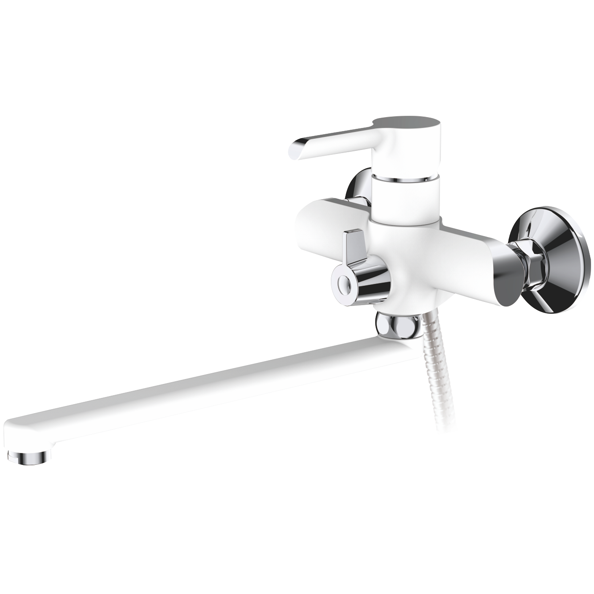 Смеситель для ванны Haiba HB 22805-8, белый