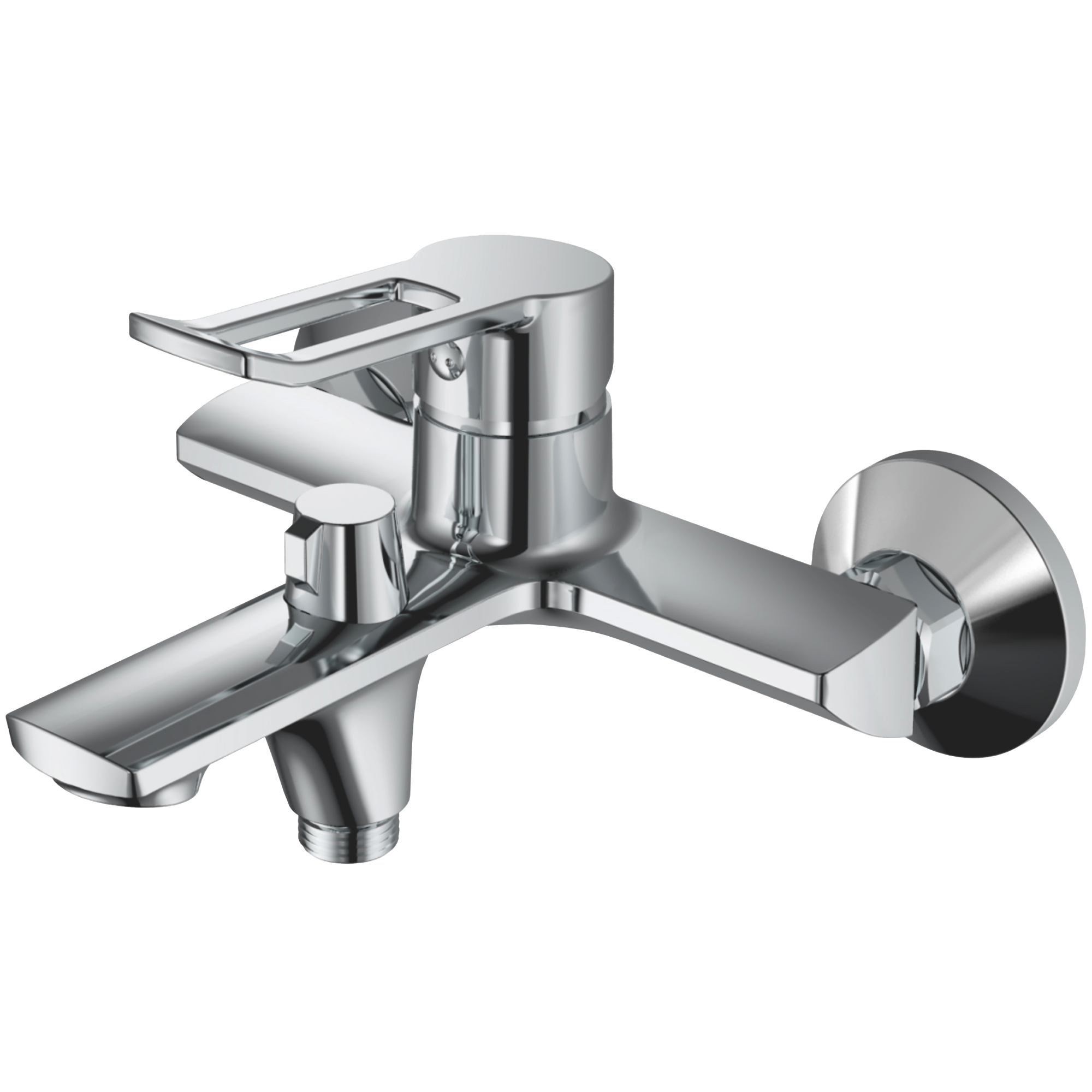 Смеситель для ванны Haiba HB 60556, хром