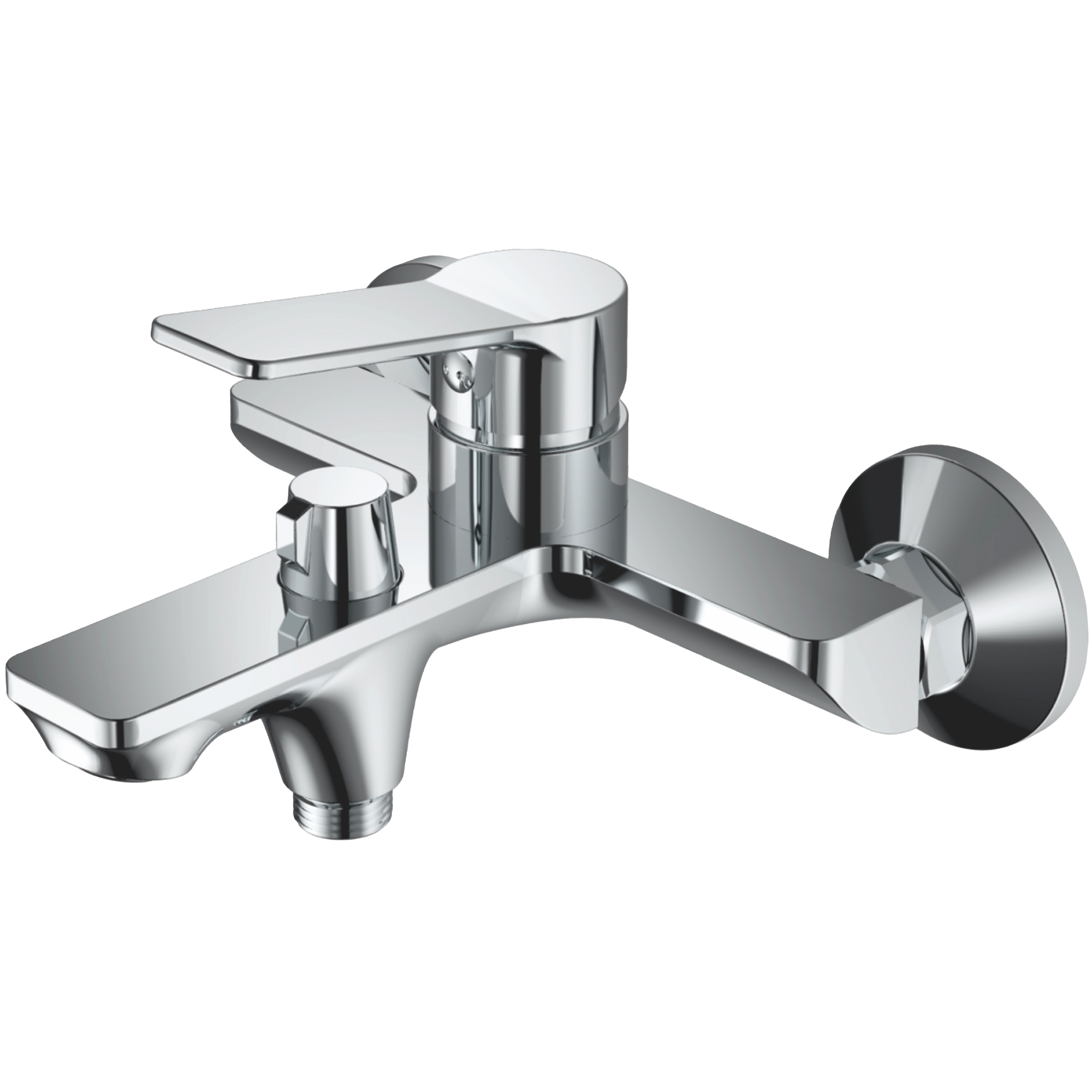 Смеситель для ванны Haiba HB 60559, хром