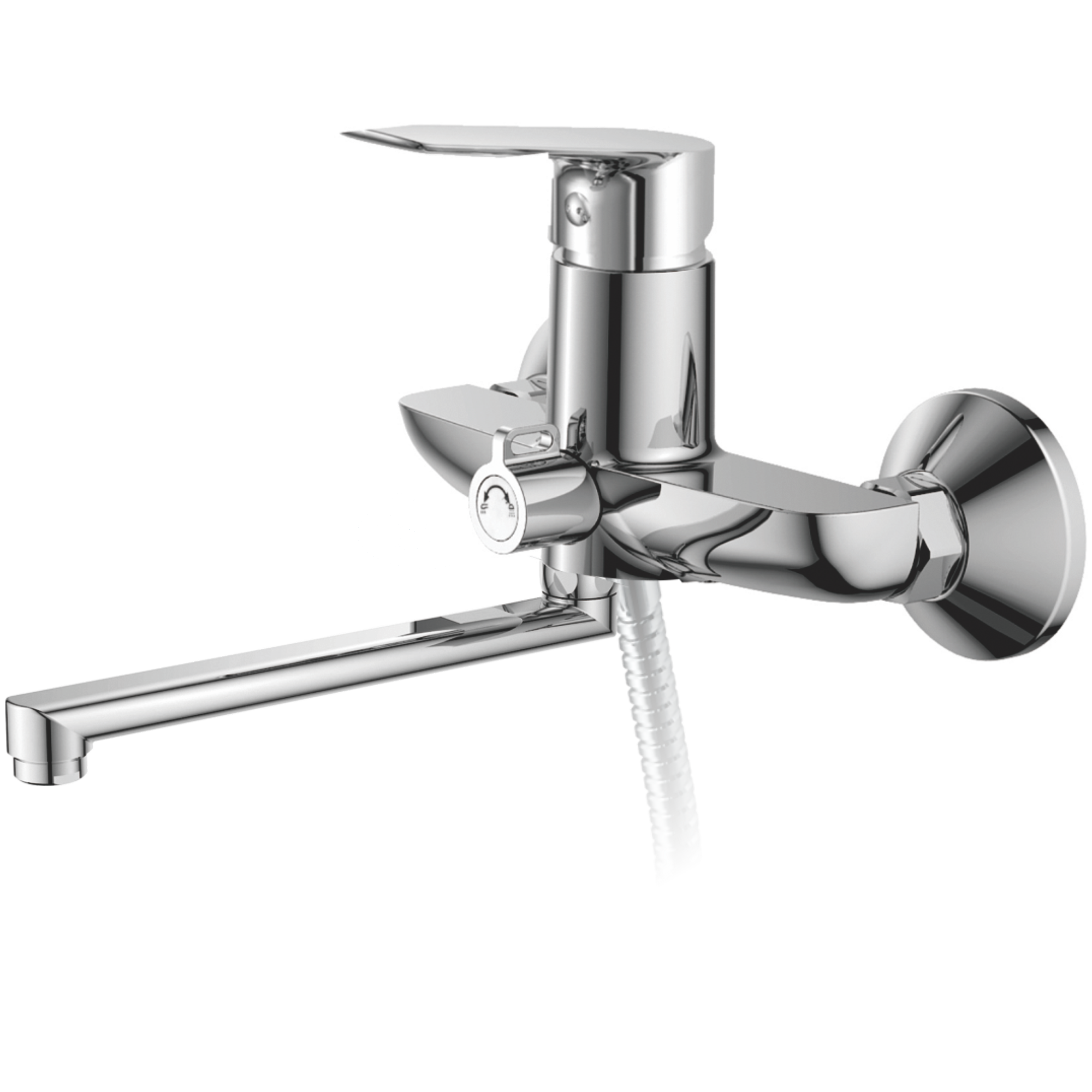 Смеситель для ванны Haiba HB 60506, хром