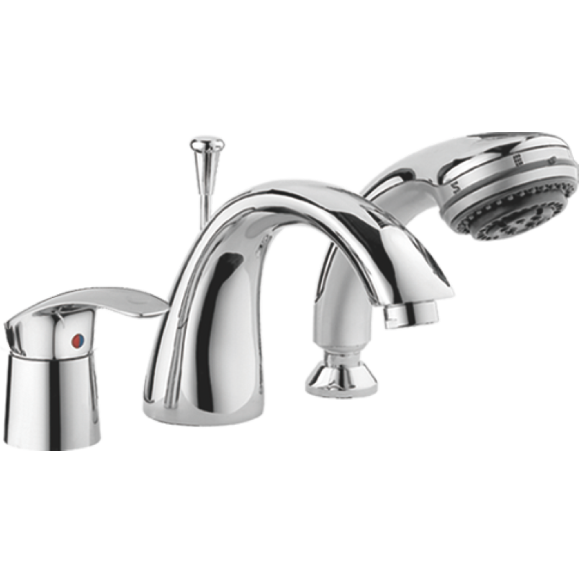 Смеситель на борт ванны Haiba HB 1121, хром