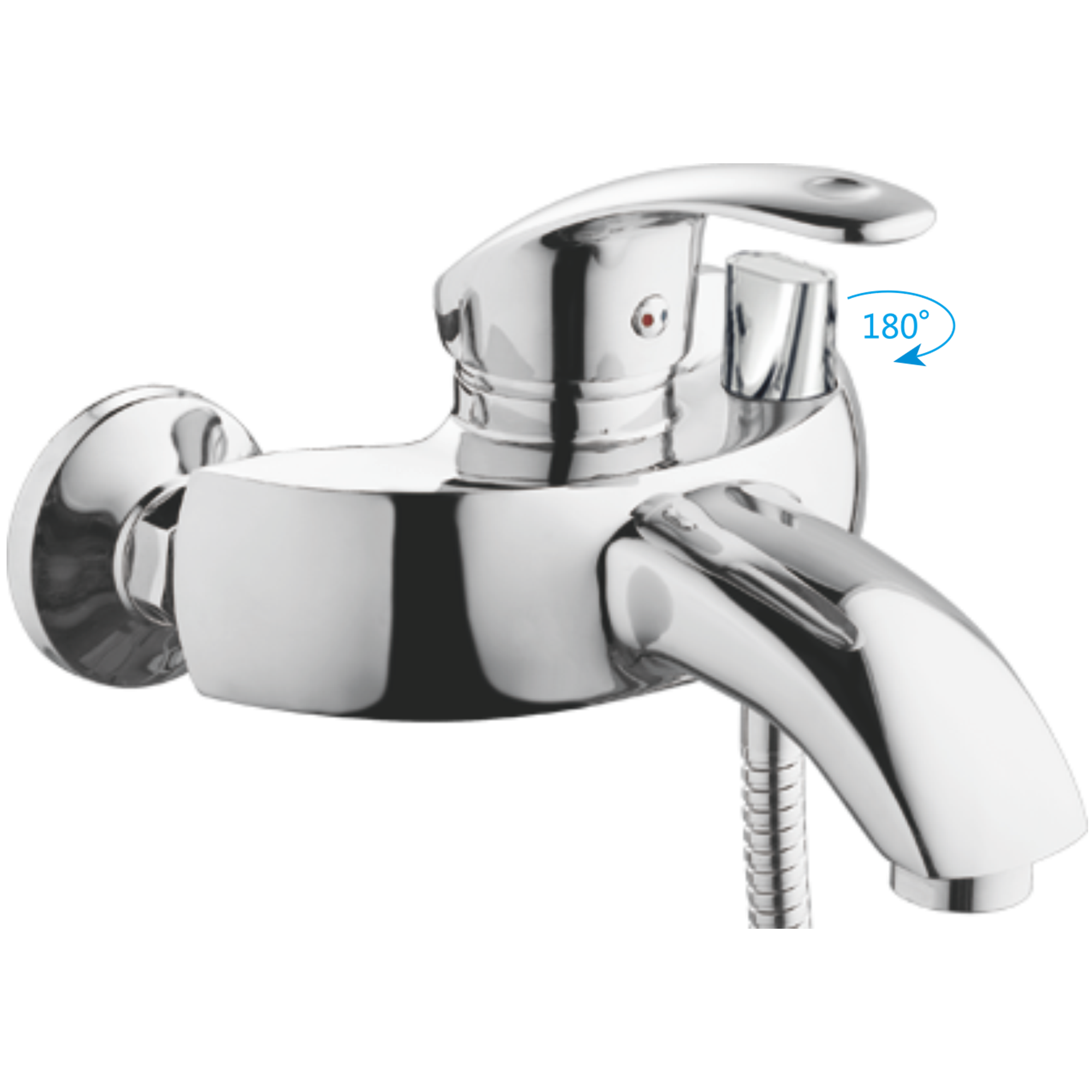 Смеситель для ванны Haiba HB 3221, хром