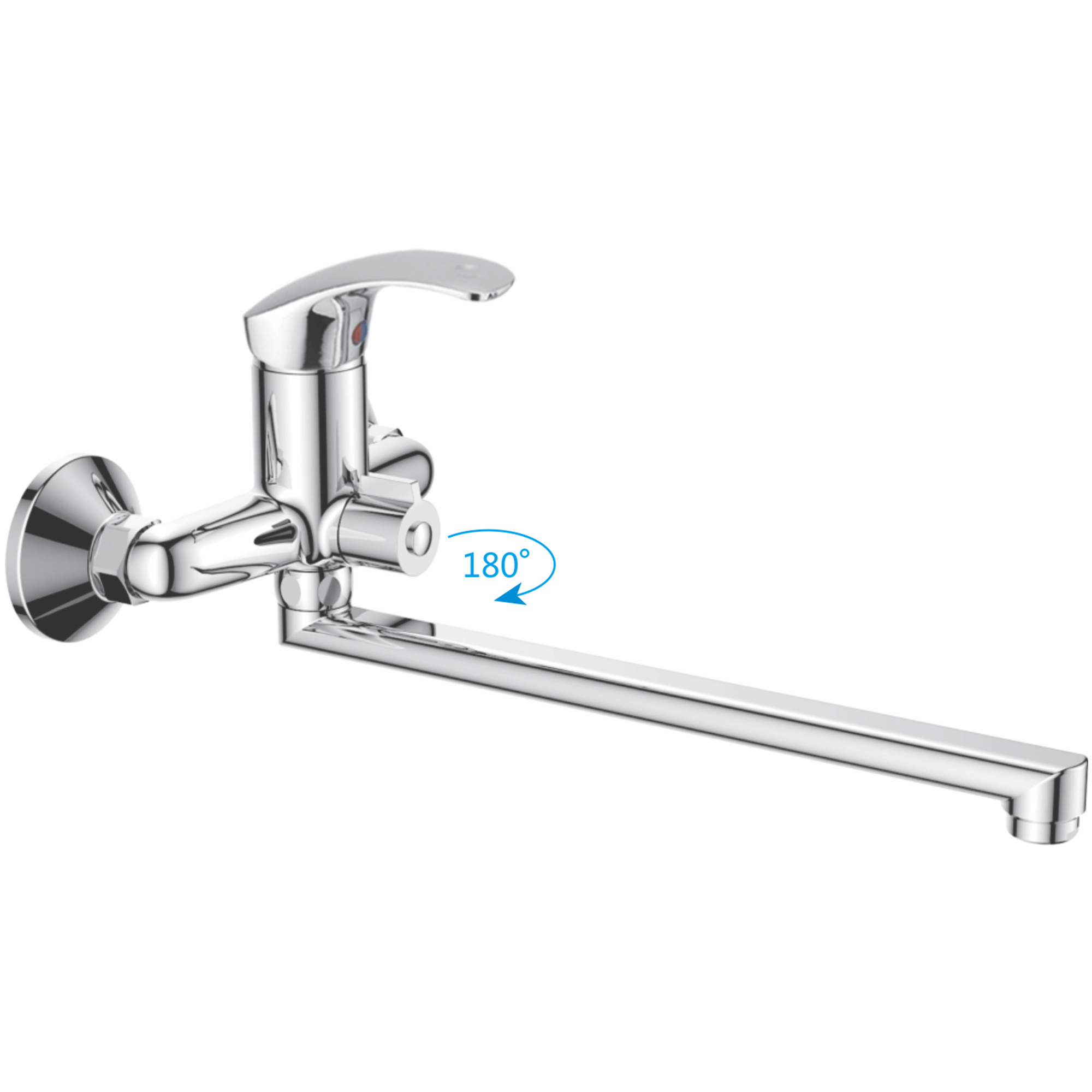 Смеситель для ванны Haiba HB 2236, хром