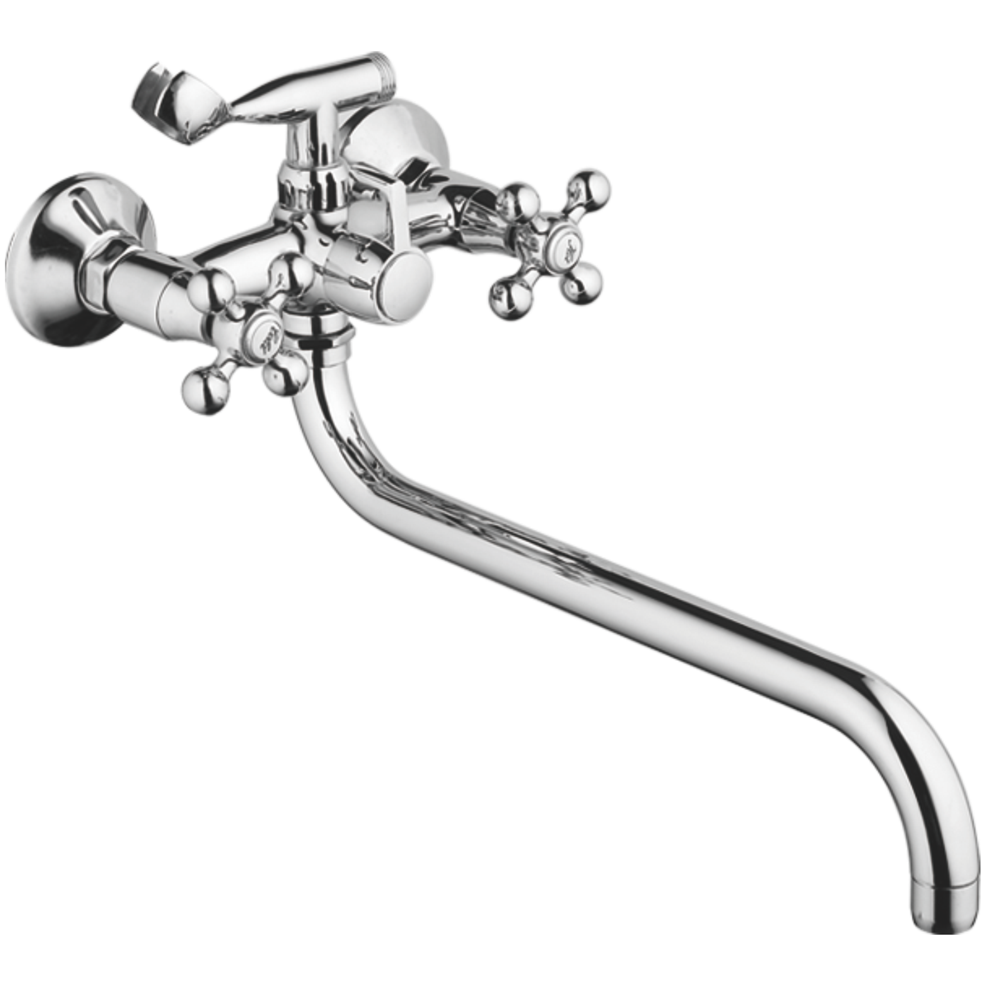 Смеситель для ванны Haiba HB 2619-2, хром