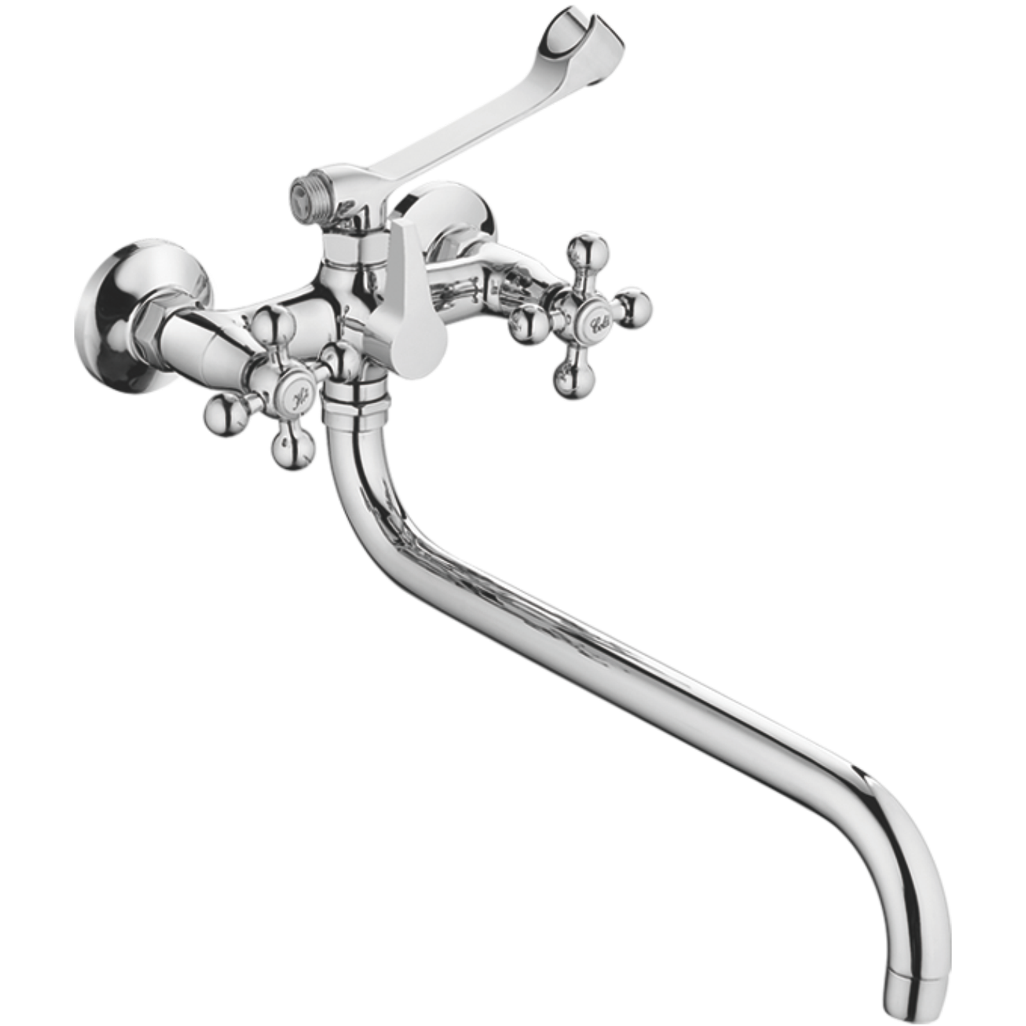 Смеситель для ванны Haiba HB 2619-3, хром