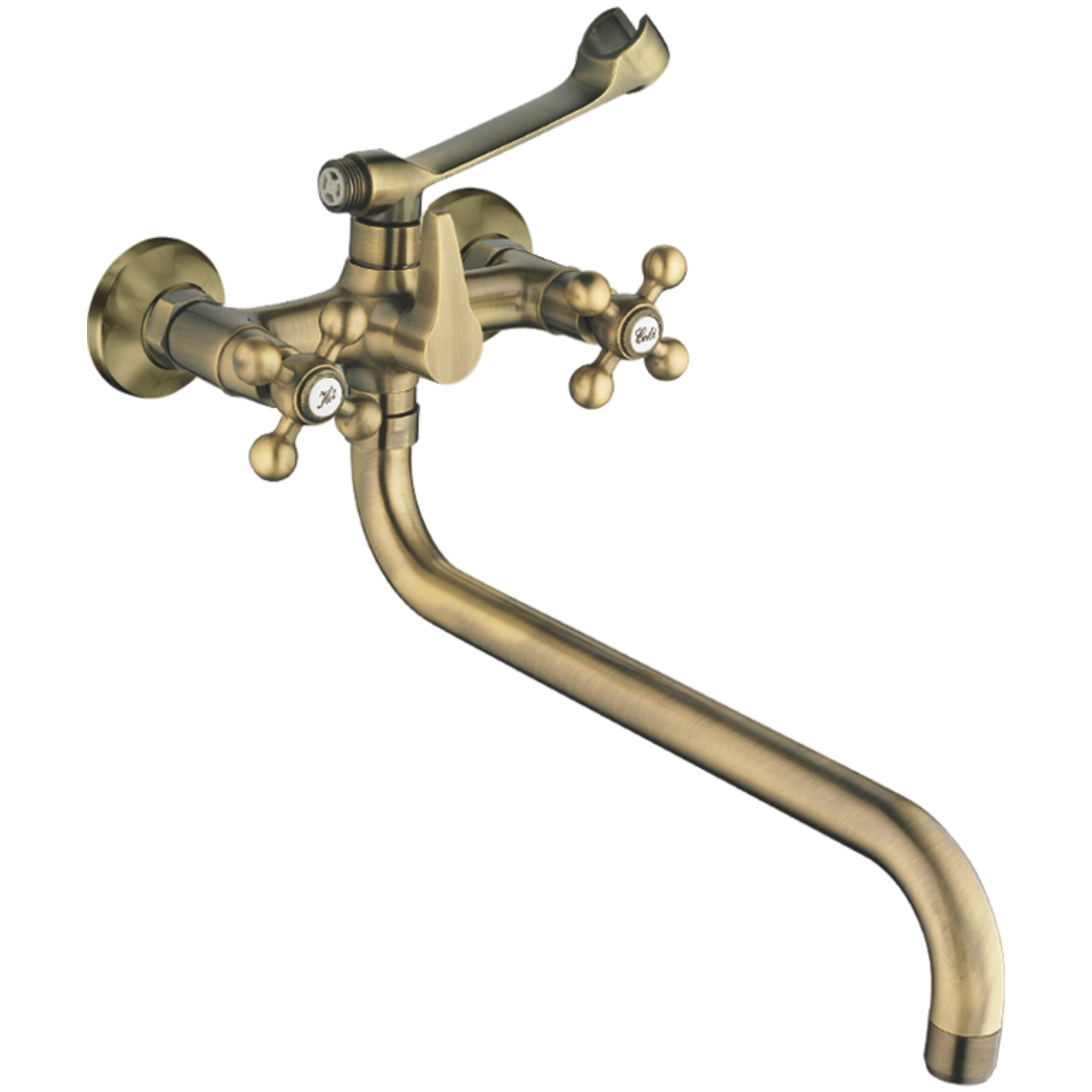 Смеситель для ванны Haiba HB 2619-4, бронза