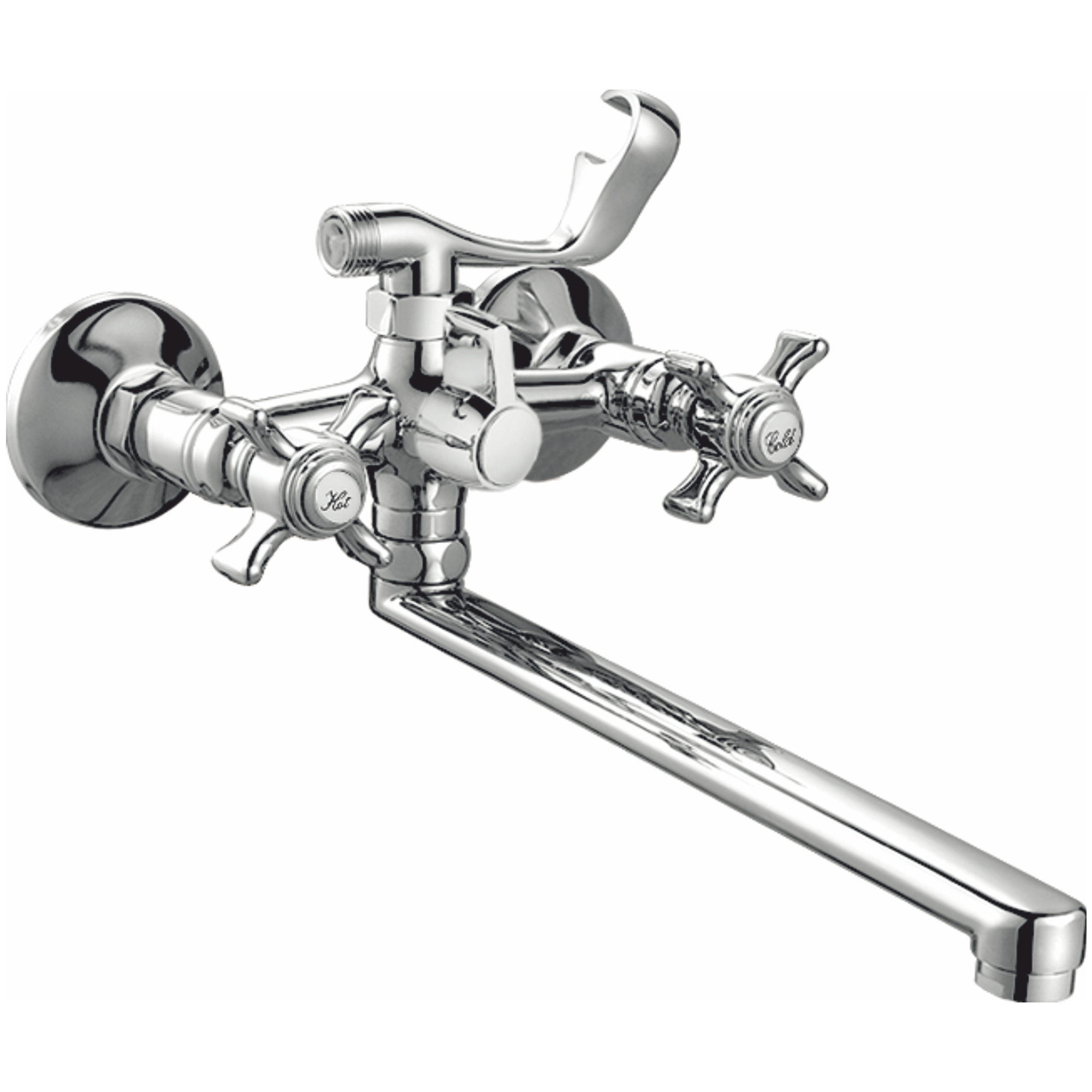 Смеситель для ванны Haiba HB 2124, хром