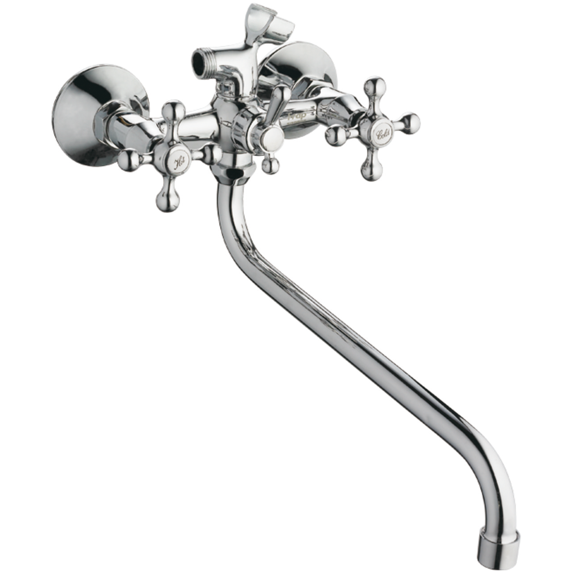 Смеситель для ванны Haiba HB 2208, хром