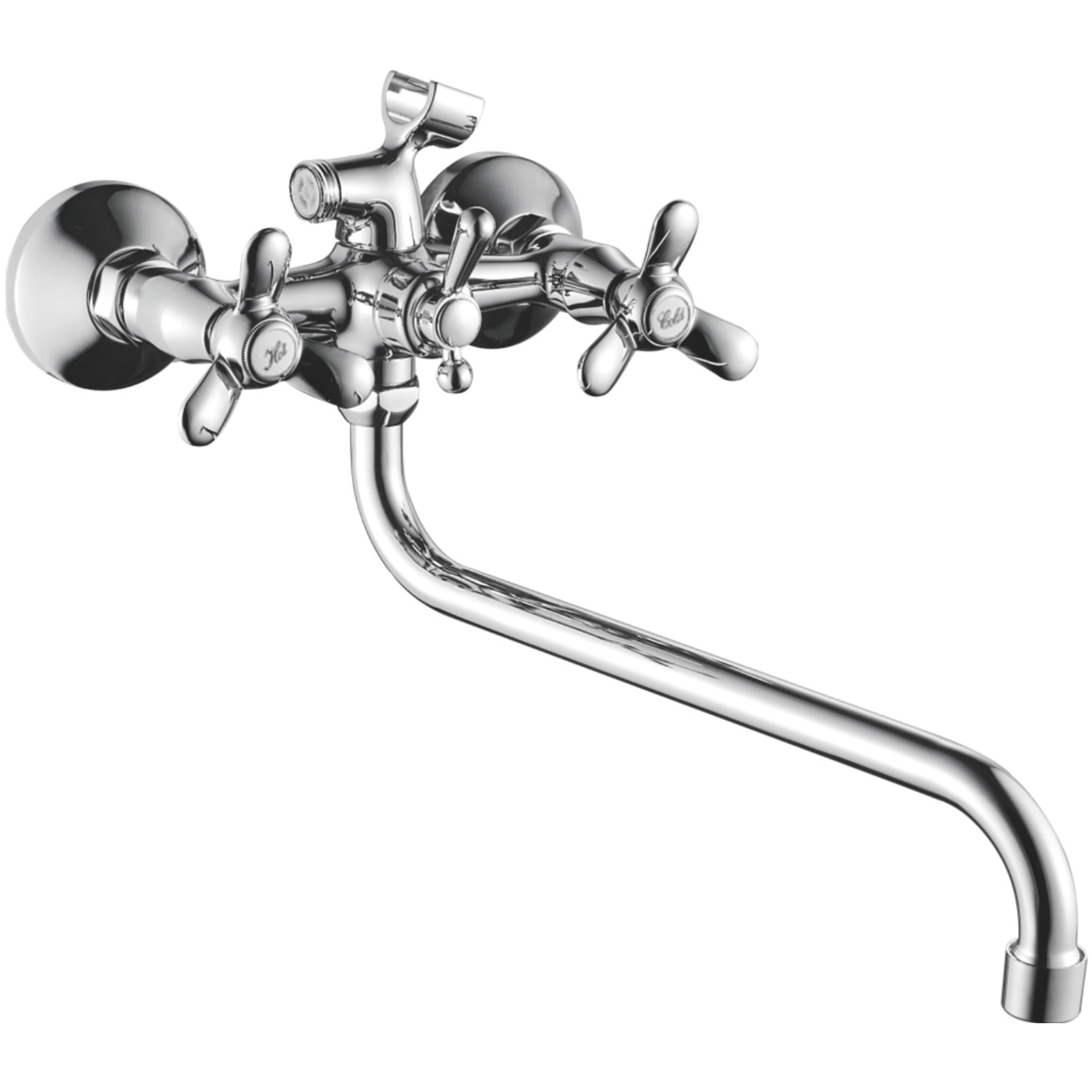 Смеситель для ванны Haiba HB 2212, хром