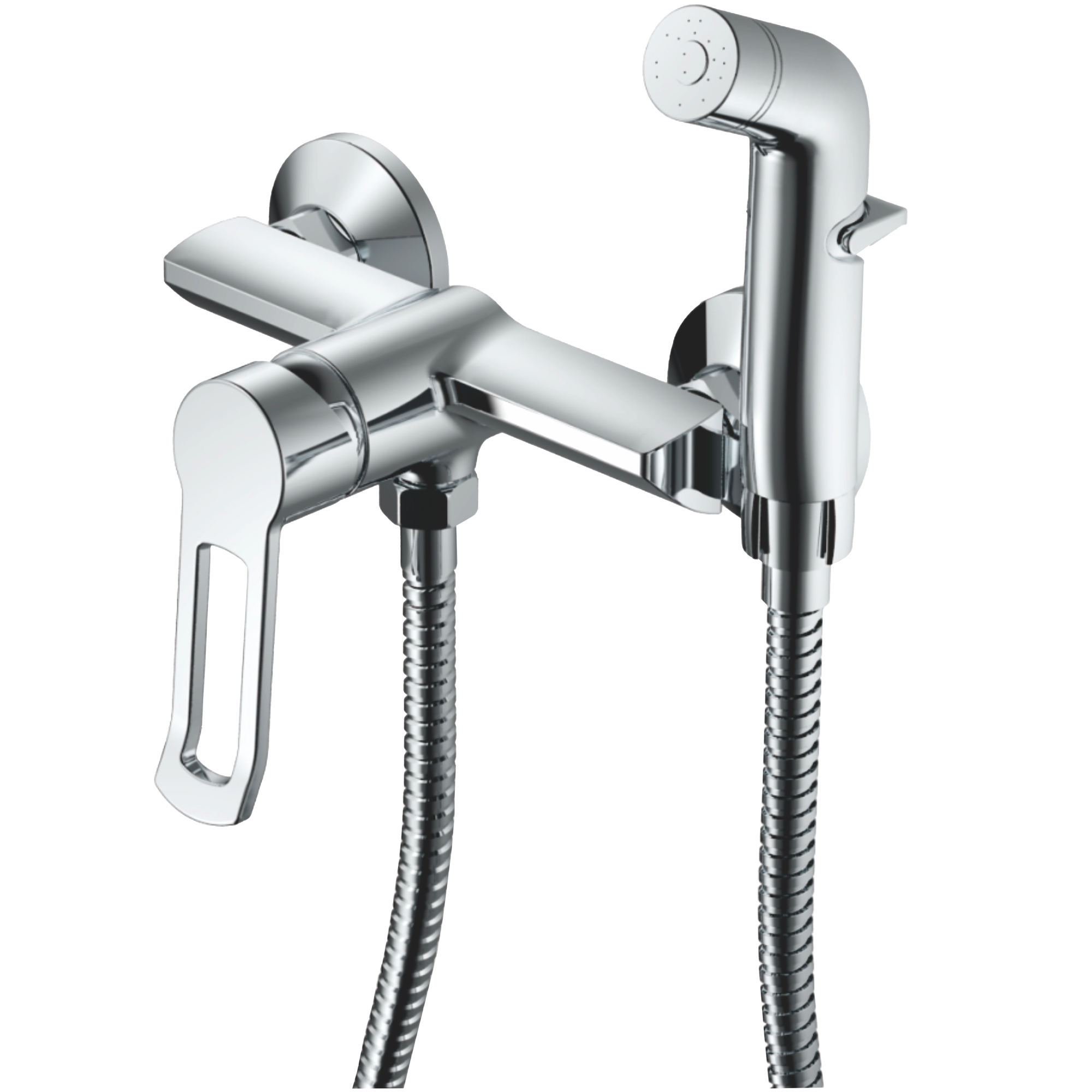 Смеситель с гигиеническим душем Haiba HB 55556