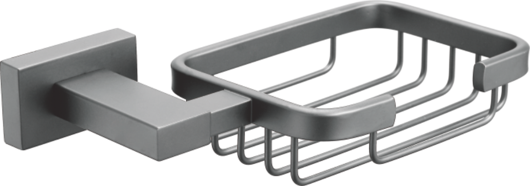 Мыльница металлическая, нержавеющая сталь, оружейная сталь B90402-1