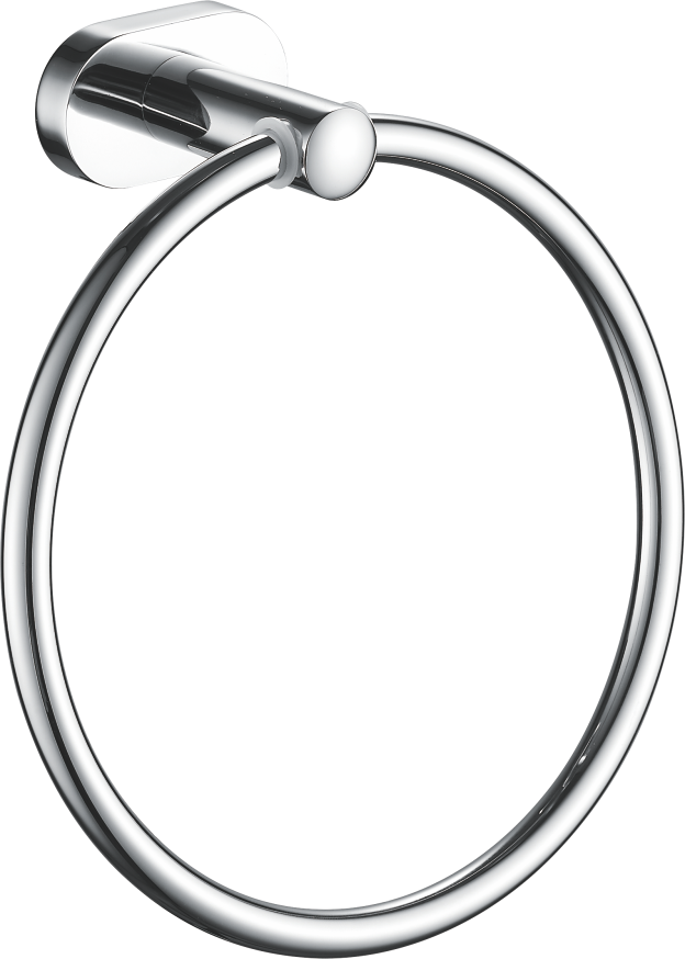 Держатель для полотенец, кольцо, нержавеющая сталь, хром B90004