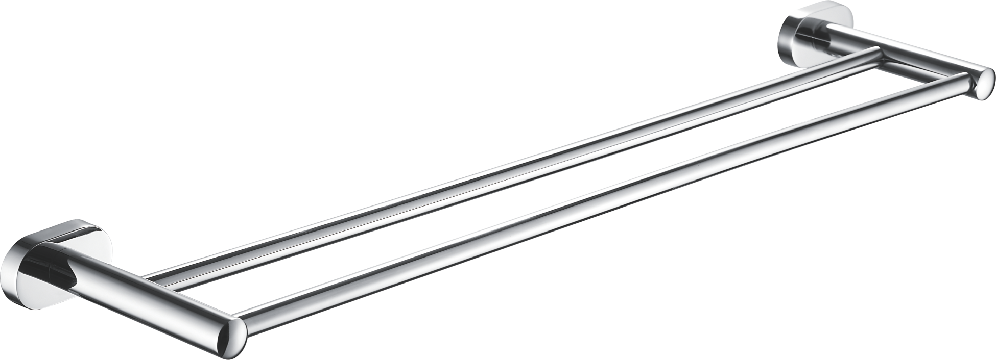 Держатель для полотенец, двойной, нержавеющая сталь, хром B90009