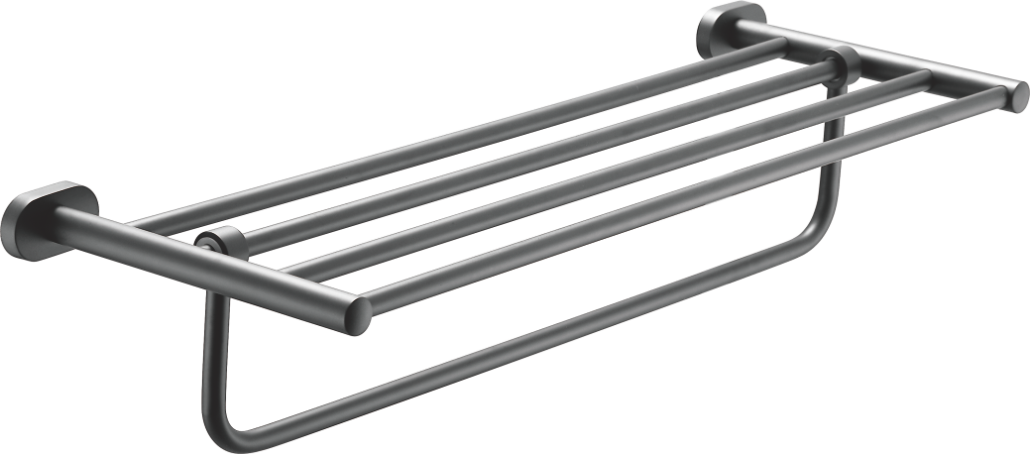 Полка для полотенец, нержавеющая сталь, оружейная сталь B90524
