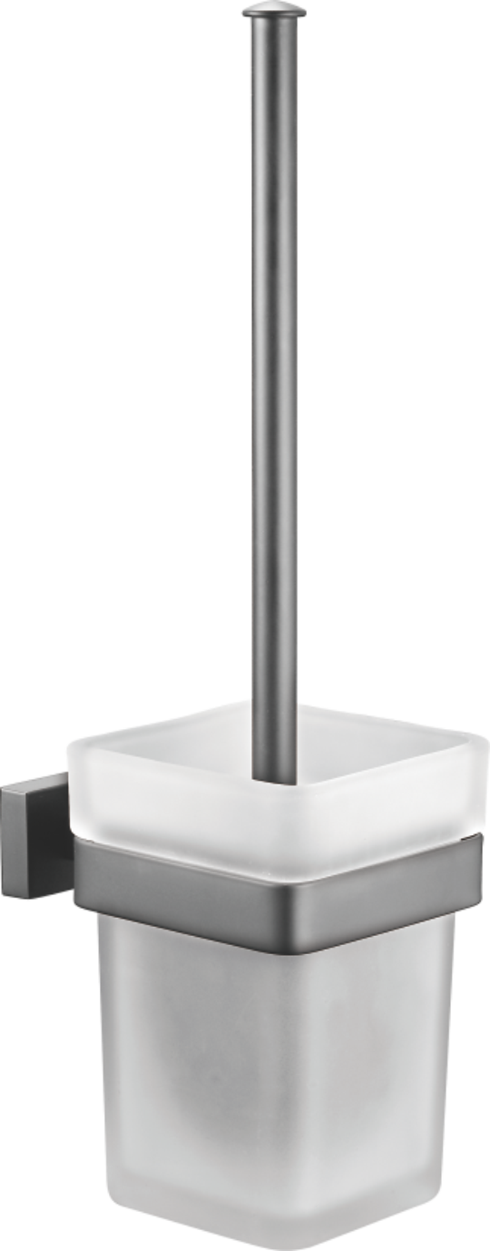 Ёршик туалетный настенный, нержавеющая сталь, оружейная сталь B90410