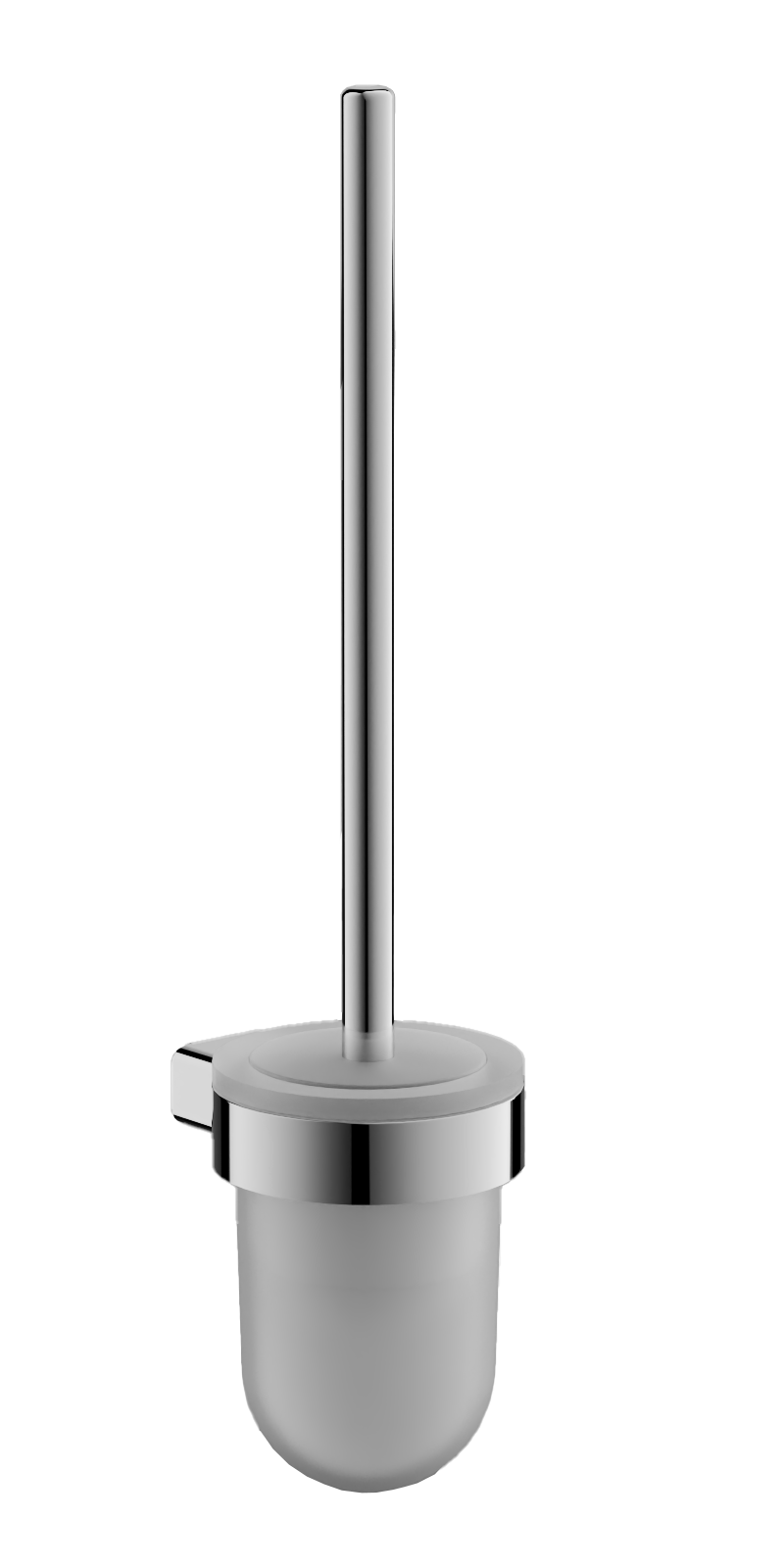 Ёршик туалетный, настенный, нержавеющая сталь, хром