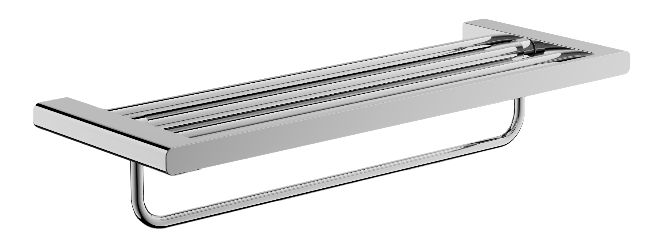Полка для полотенец, непжавеюшая сталь, хром