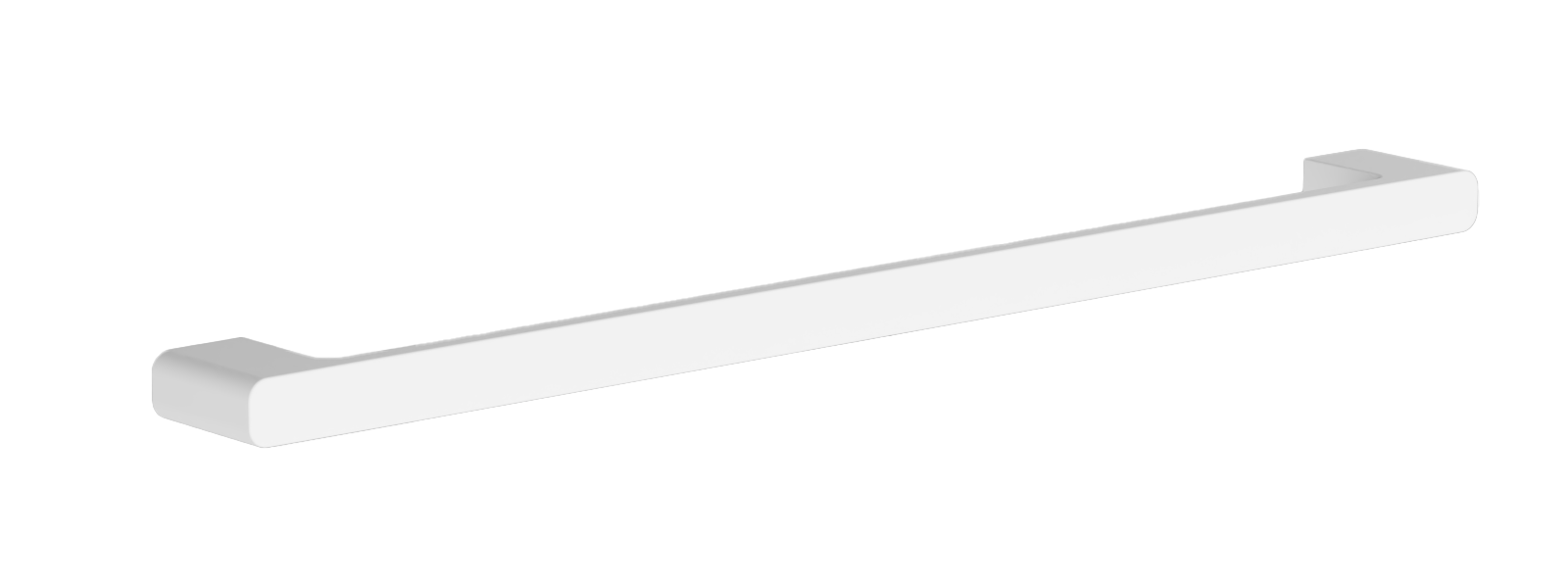 Держатель для полотенец, нержавеюшая сталь, белый