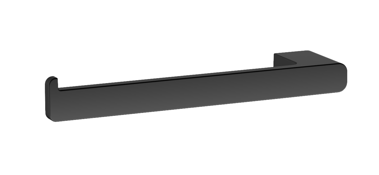 Держатель для туалетной бумаги, нержавеющая сталь, черный