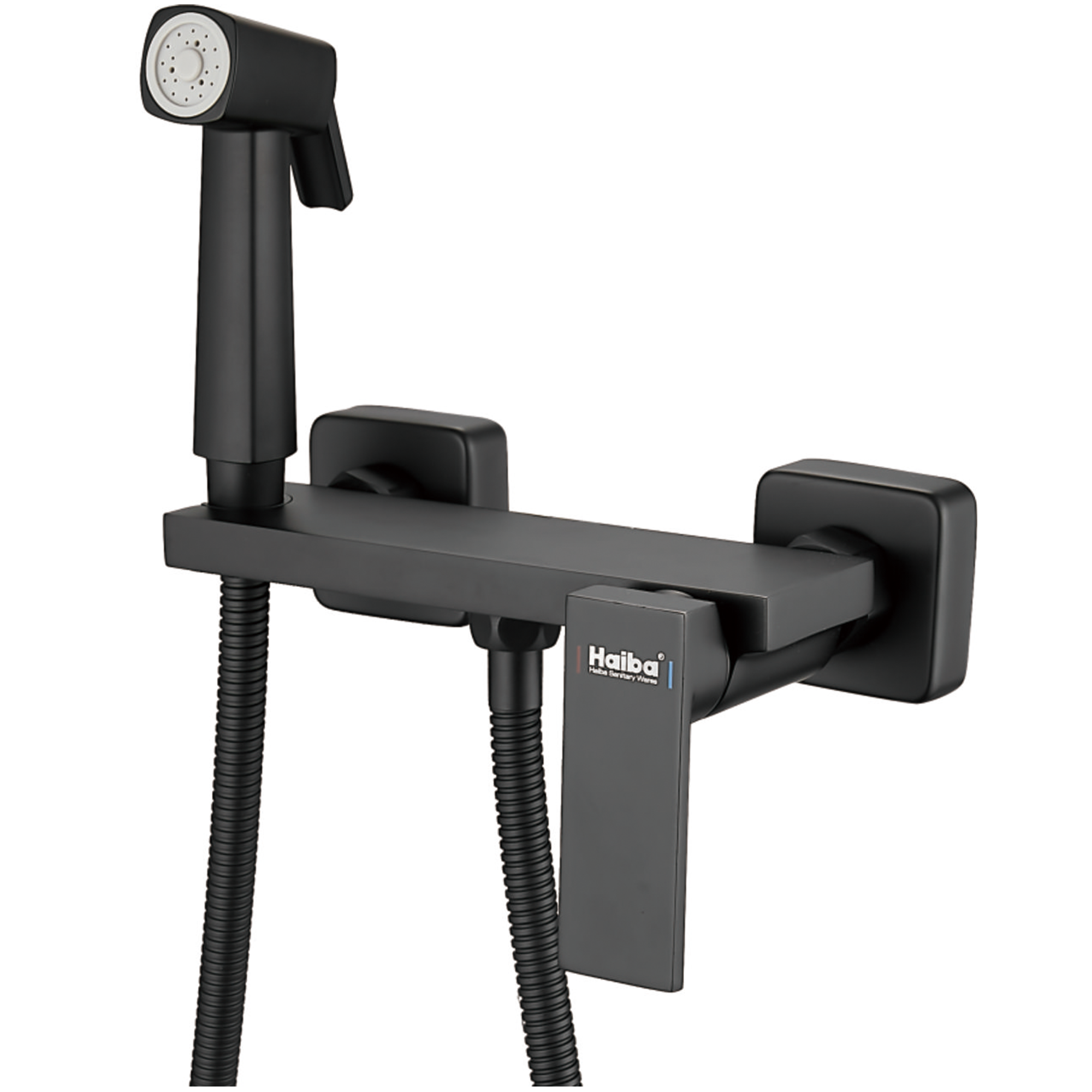 Смеситель с гигиеническим душем Haiba HB 5517-7