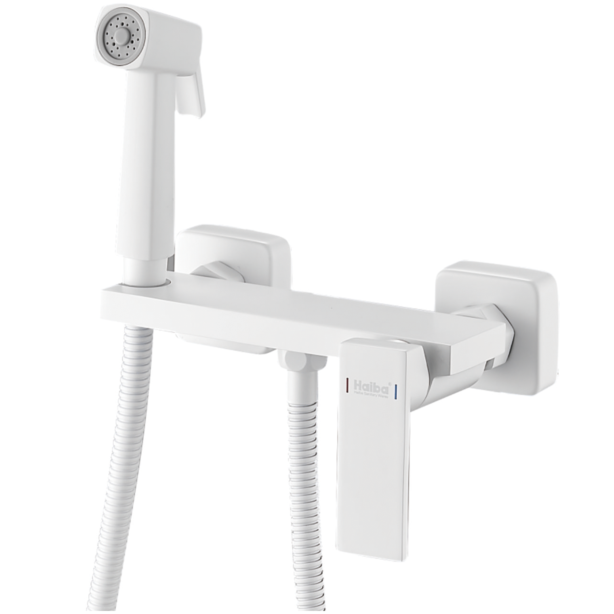 Смеситель с гигиеническим душем Haiba HB 5517-8