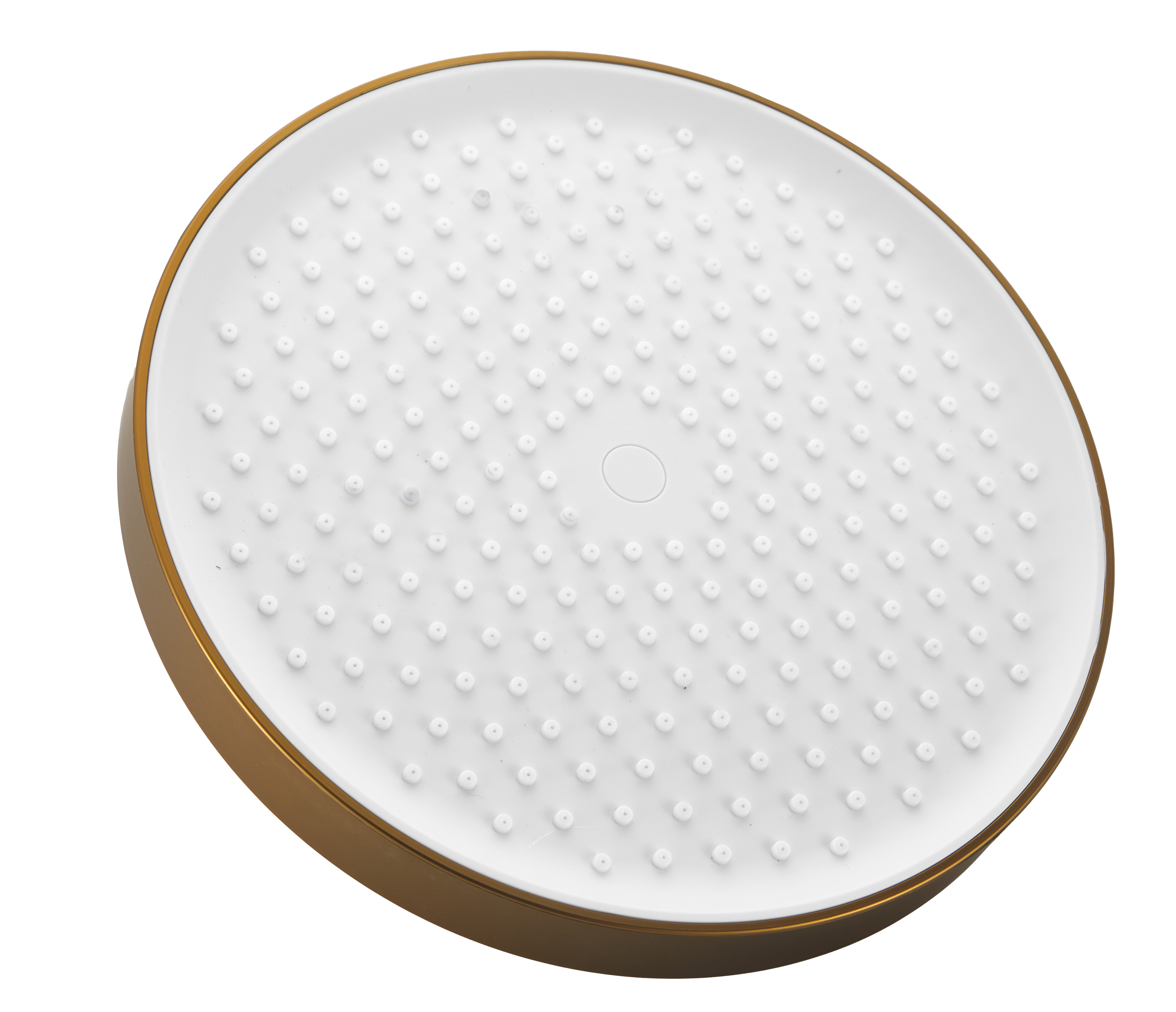 Лейка верхнего душа D 255мм, брашированное золото