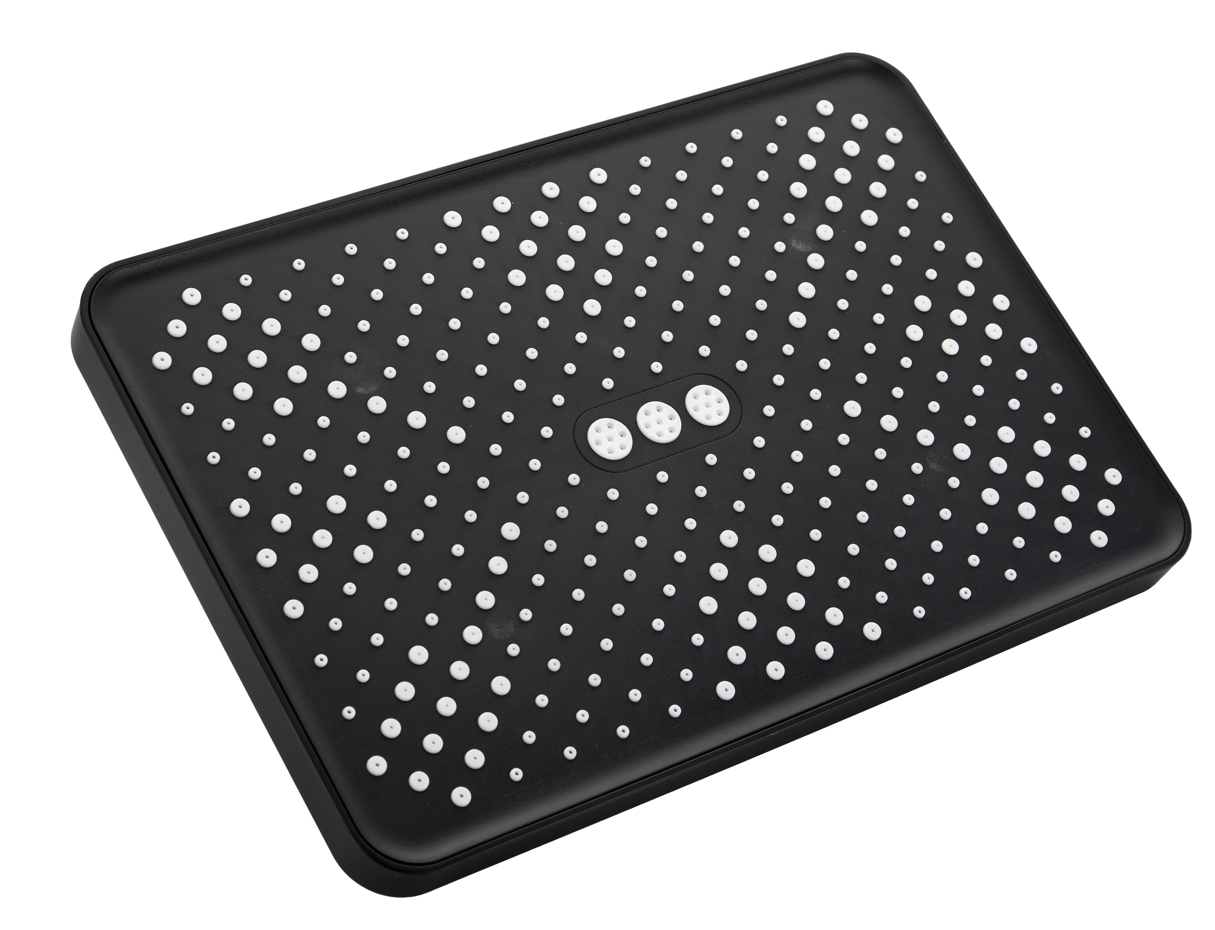 Лейка верхнего душа 305мм x 205мм, черный