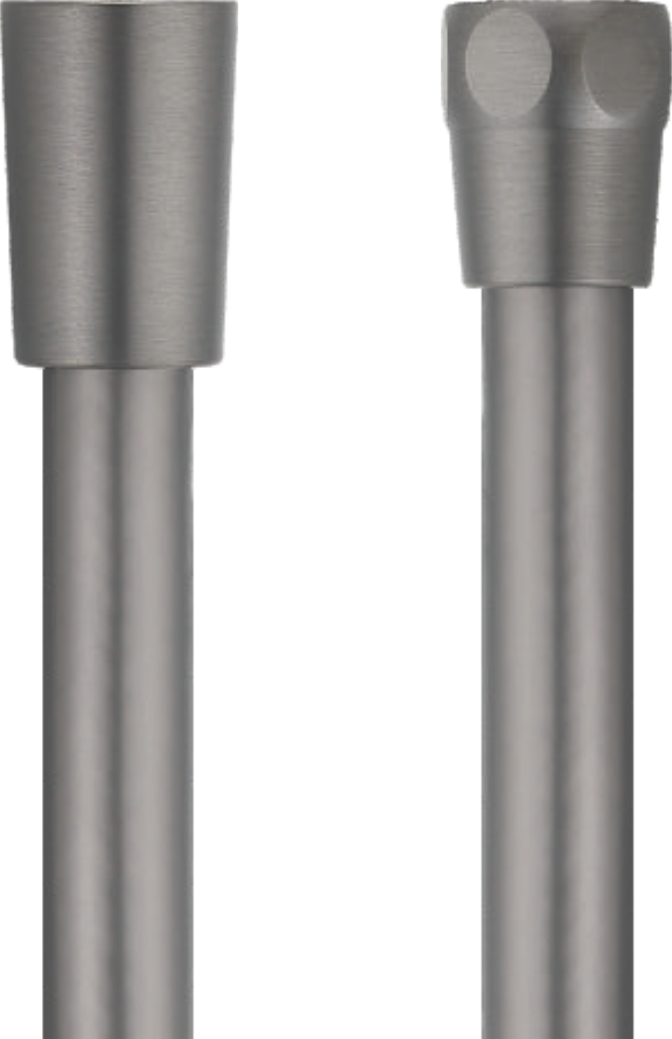 Шланг душевой 150 см, PVD, оружейная сталь