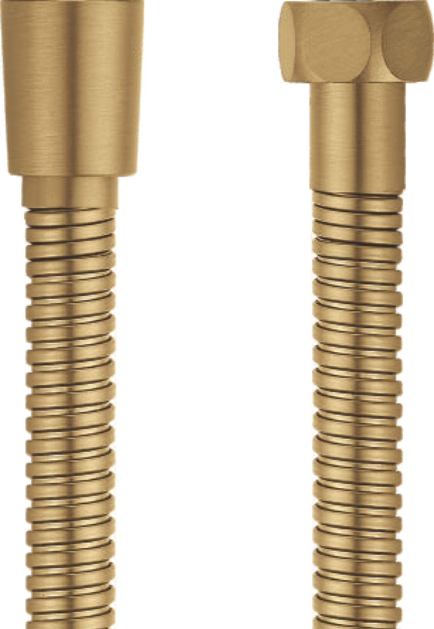 Шланг душевой 120 см, нержавеющая сталь, брашированное золото