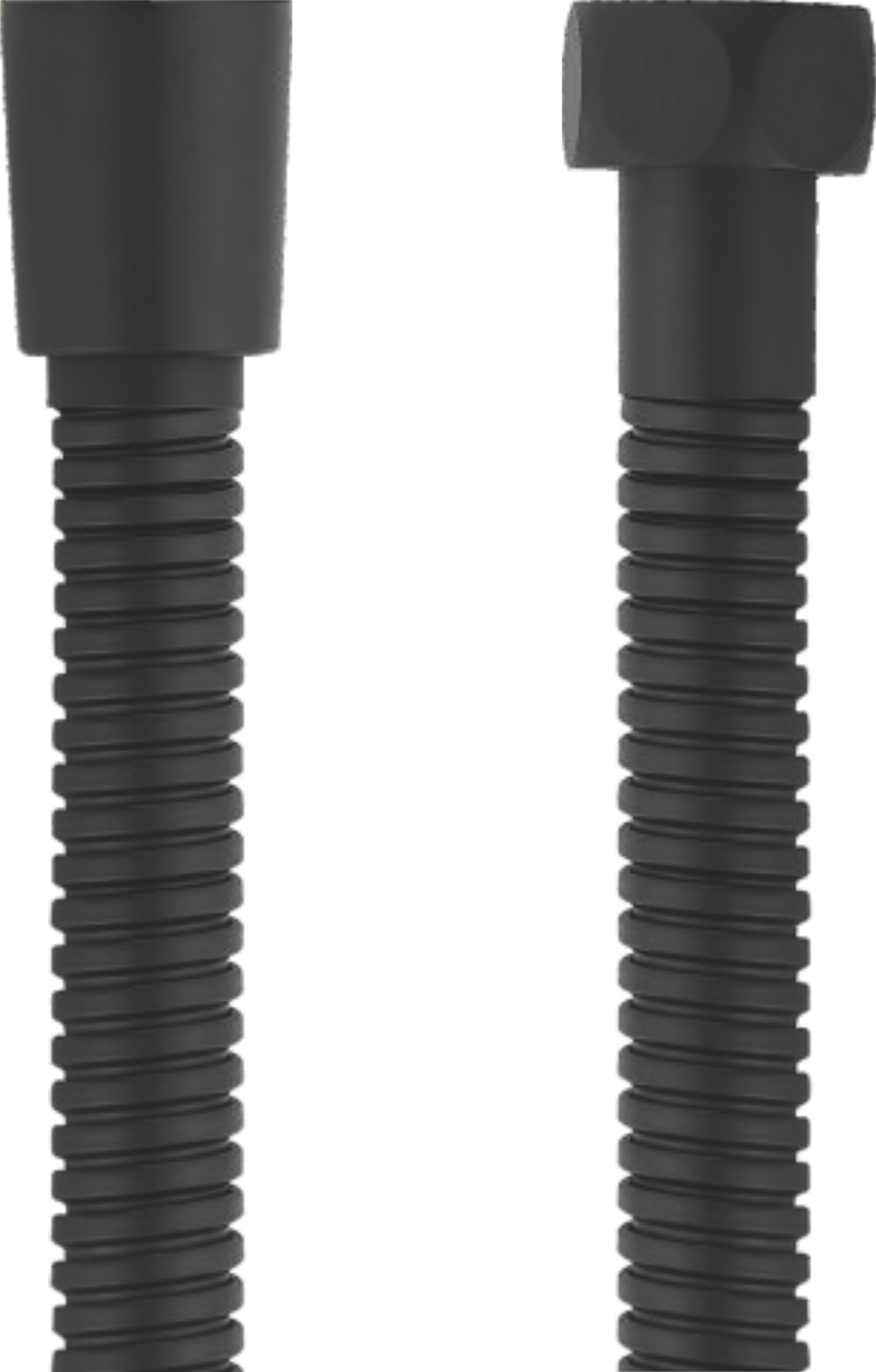 Шланг душевой 120 см, нержавеющая сталь, черный