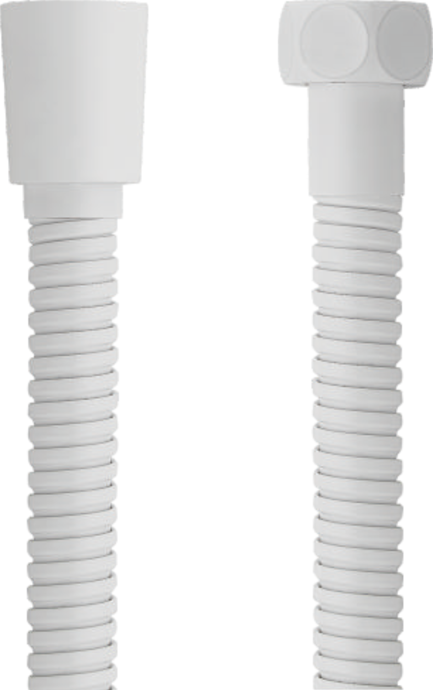 Шланг душевой 120 см, нержавеющая сталь, белый