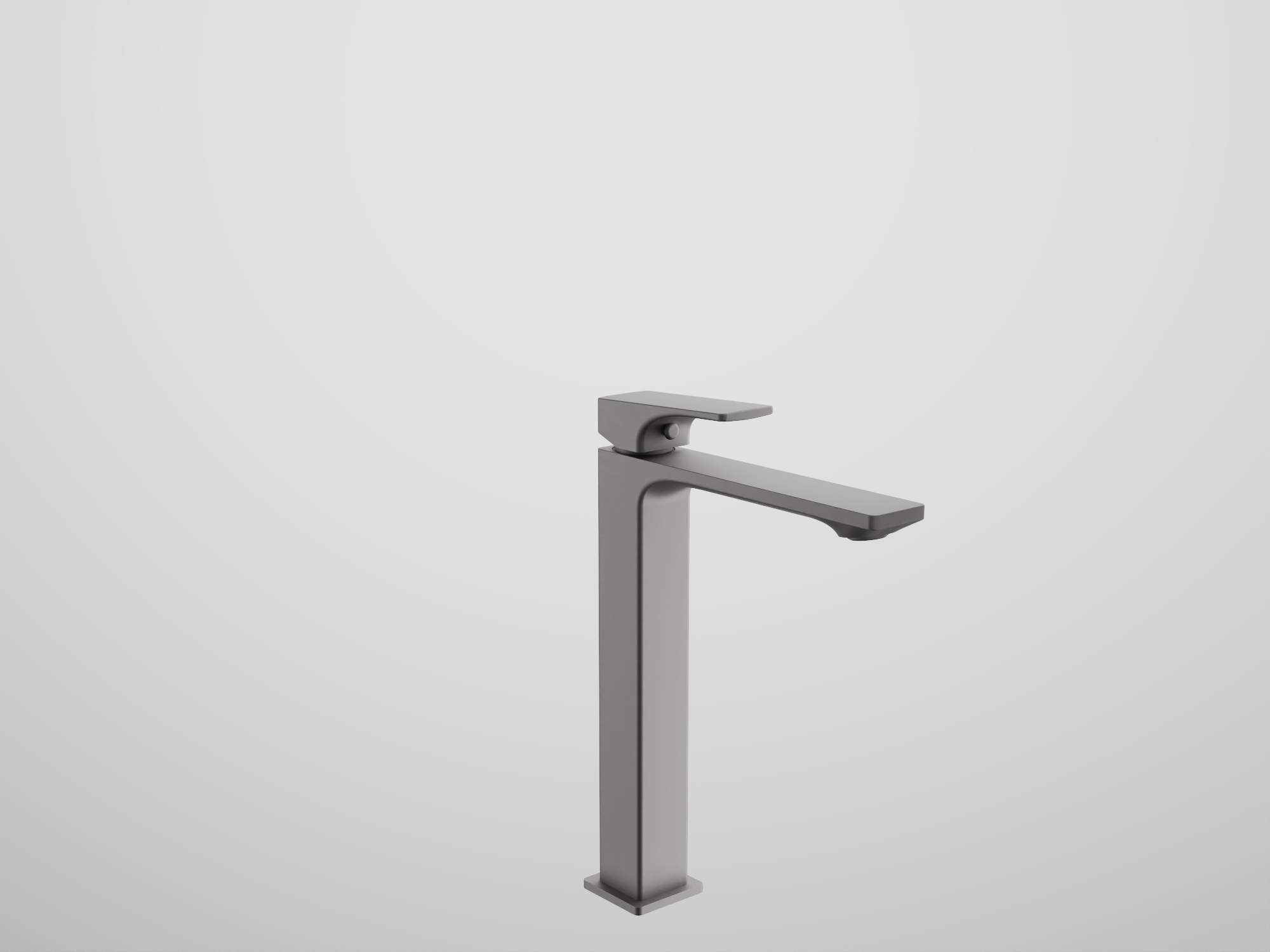 Смеситель для раковины B11709-3 цвет: оружейная сталь