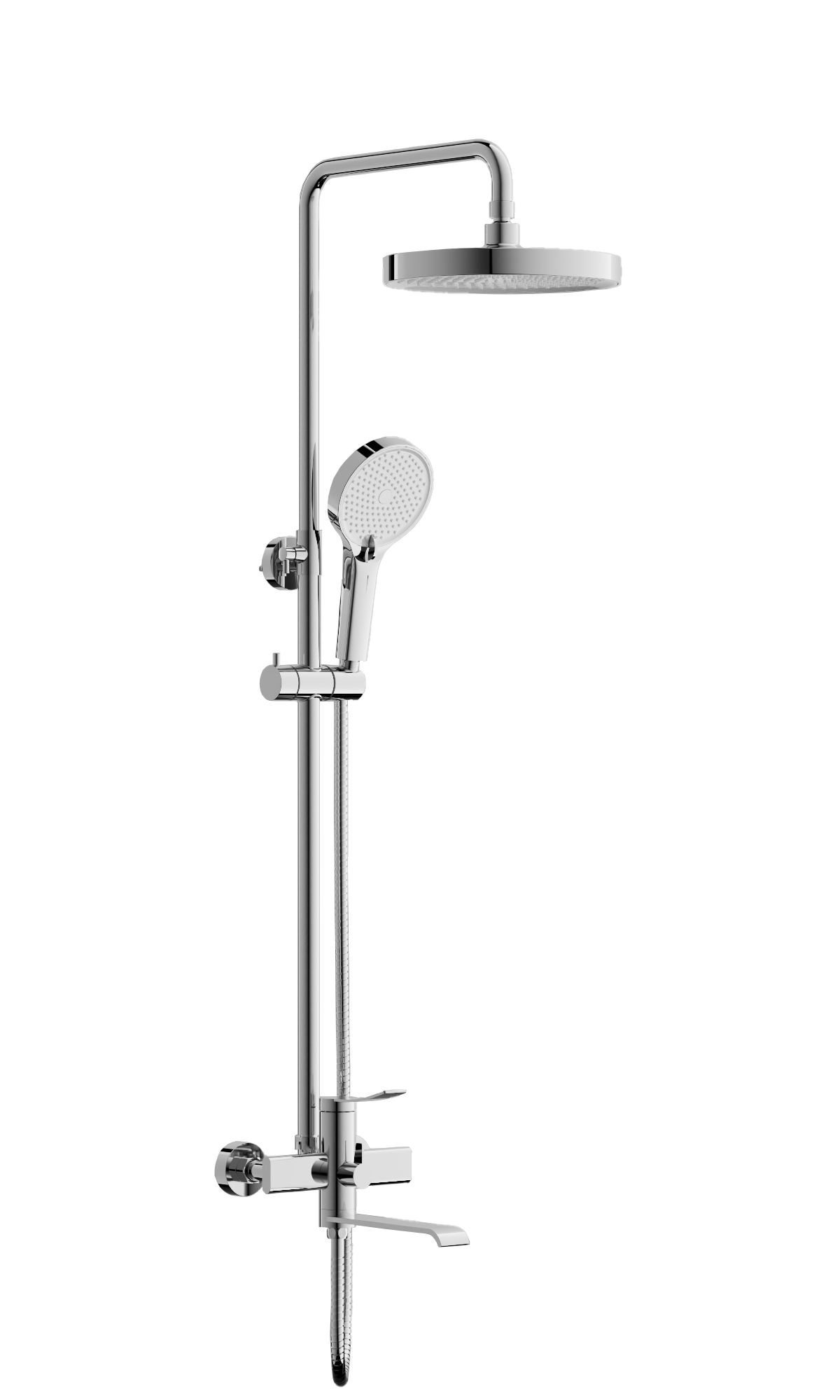 Душевая система цвет: хром B24812