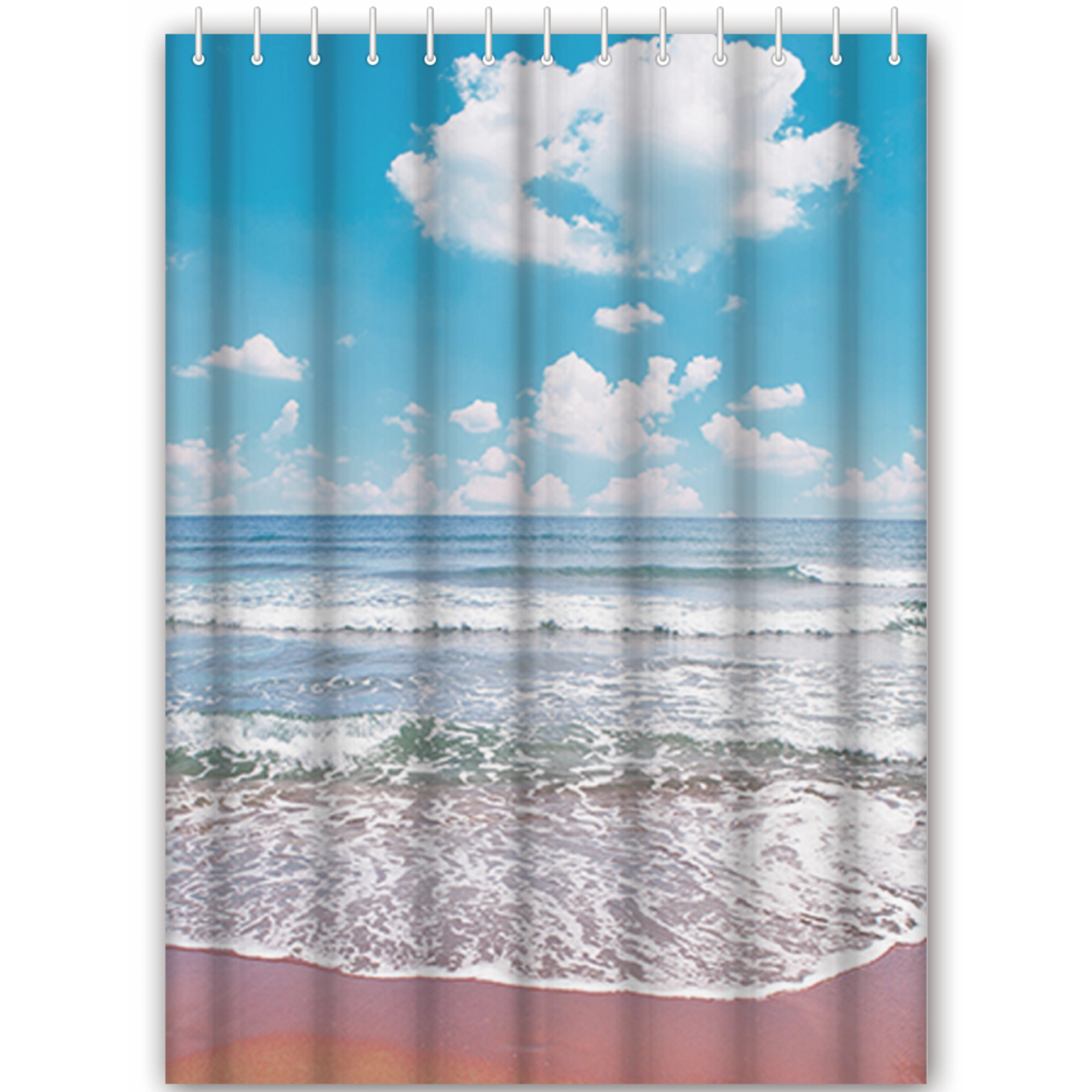 Штора для ванной комнаты 180см*180см текстиль HB 74061