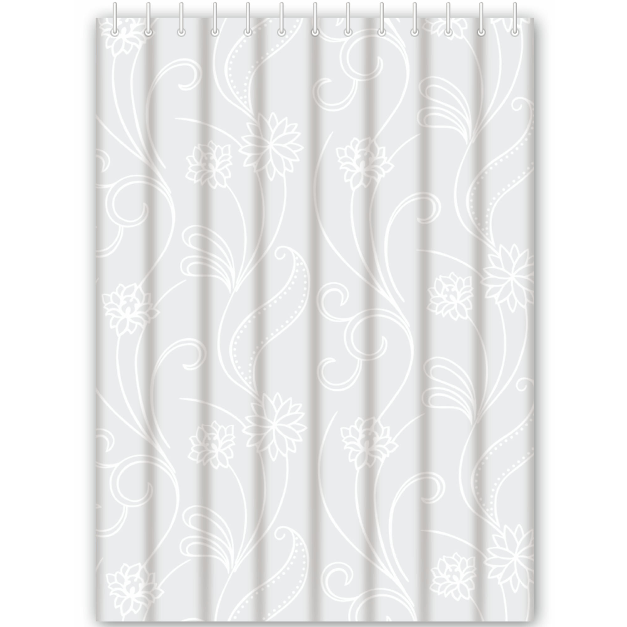 Штора для ванной комнаты 180см*180см полиэстер HB 75001