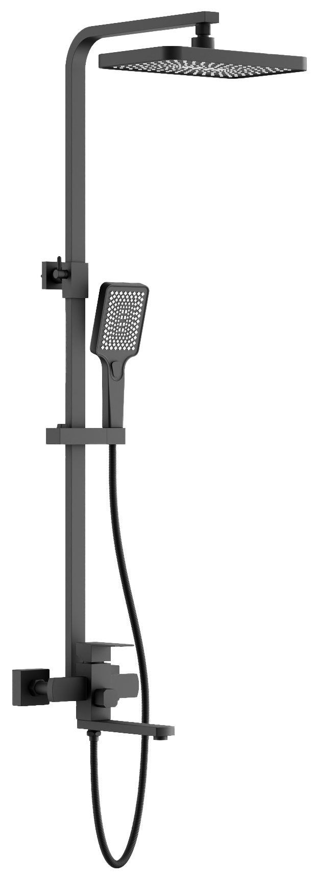 Душевая система цвет: черный B24817-7