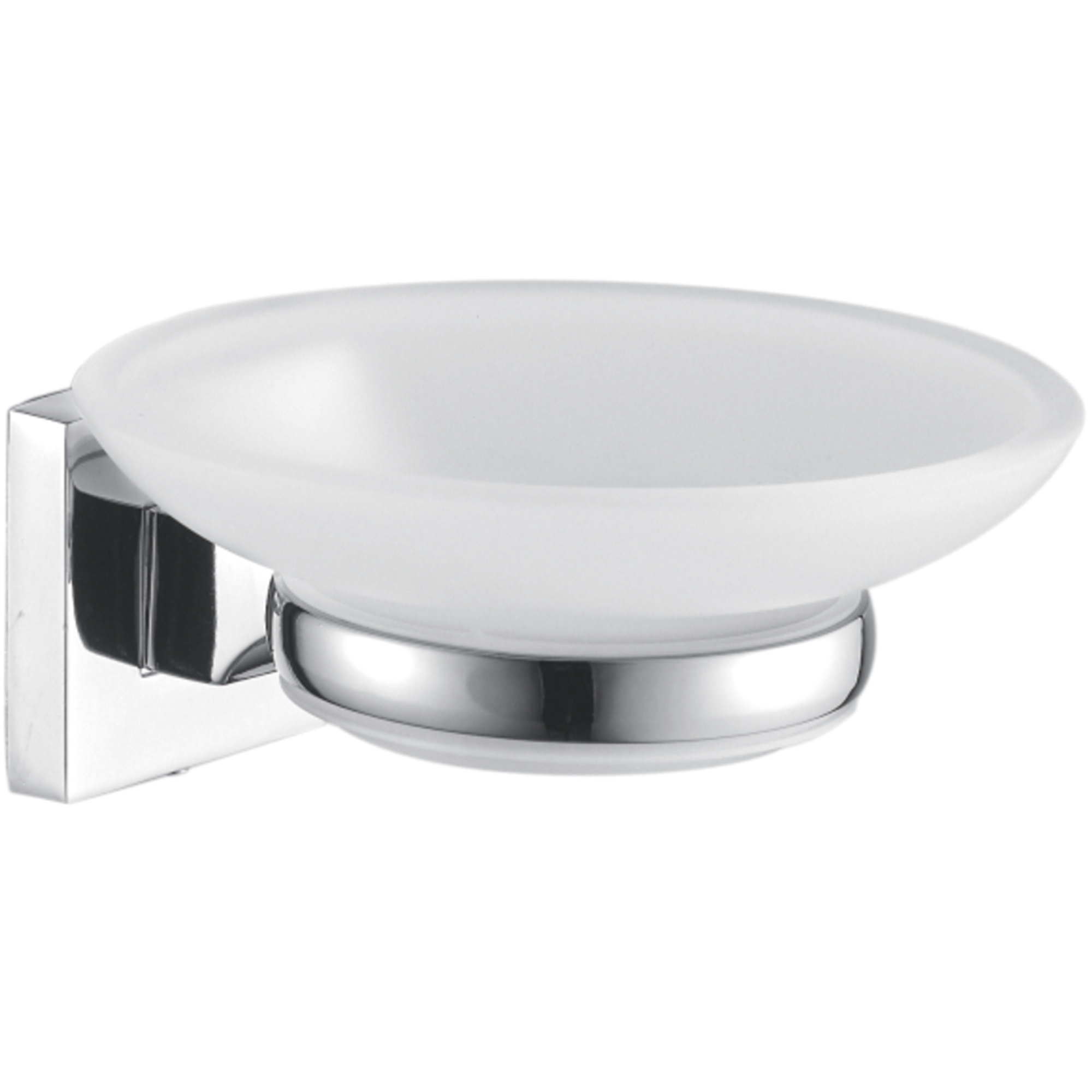 Мыльница стеклянная навесная Haiba HB 8602