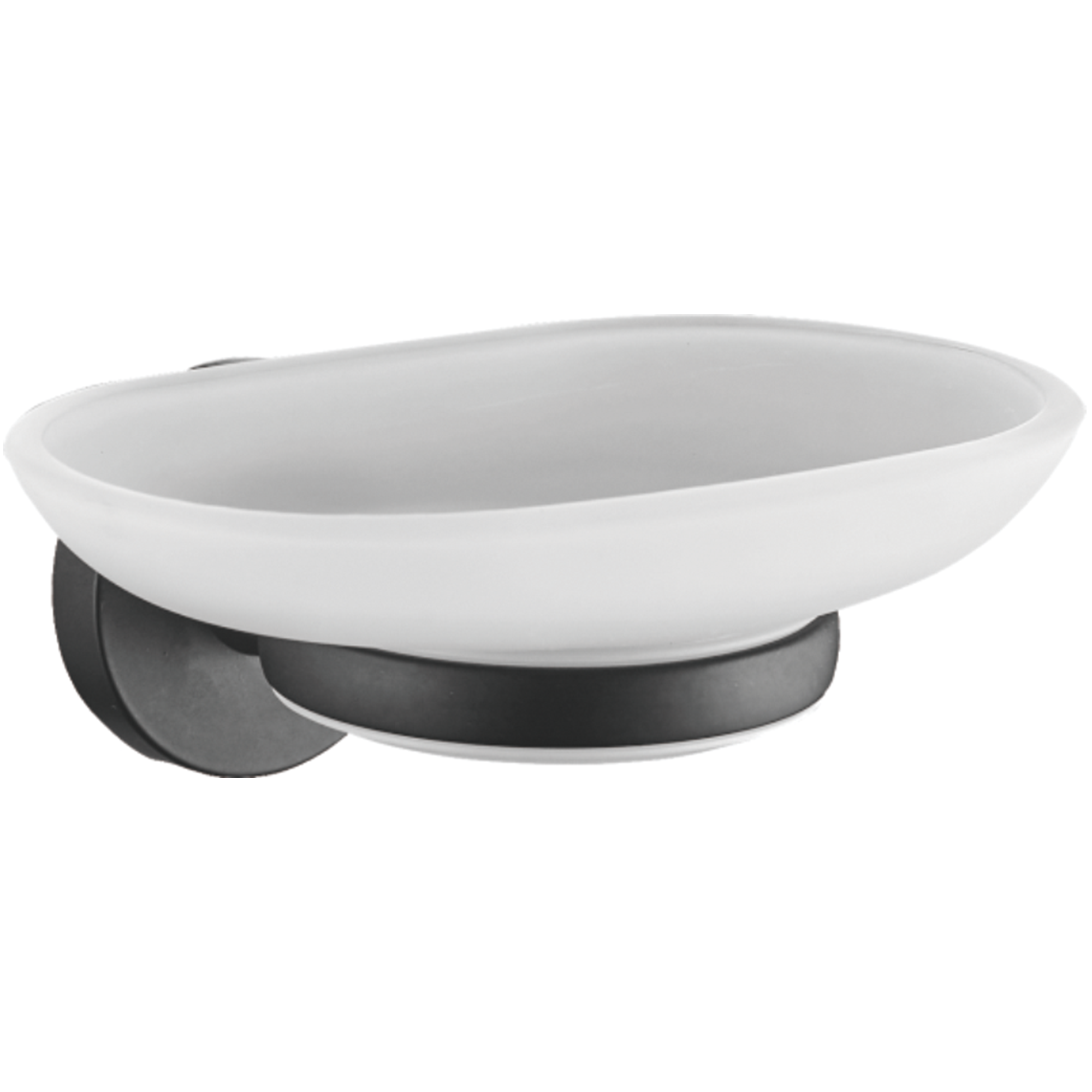 Мыльница стеклянная навесная Haiba HB 8702