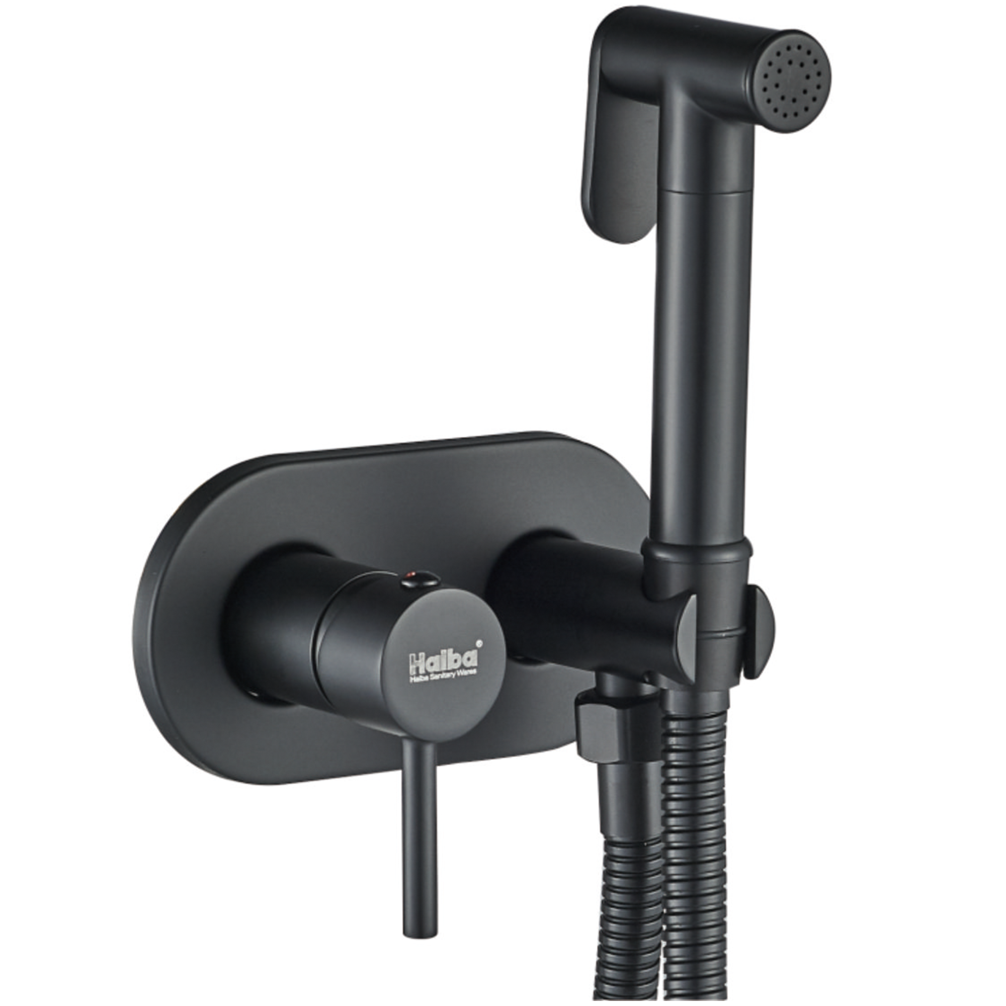 Гигиенический душ, латунь, черный Комплектация: лейка, шланг 1,5м HB 5515-7