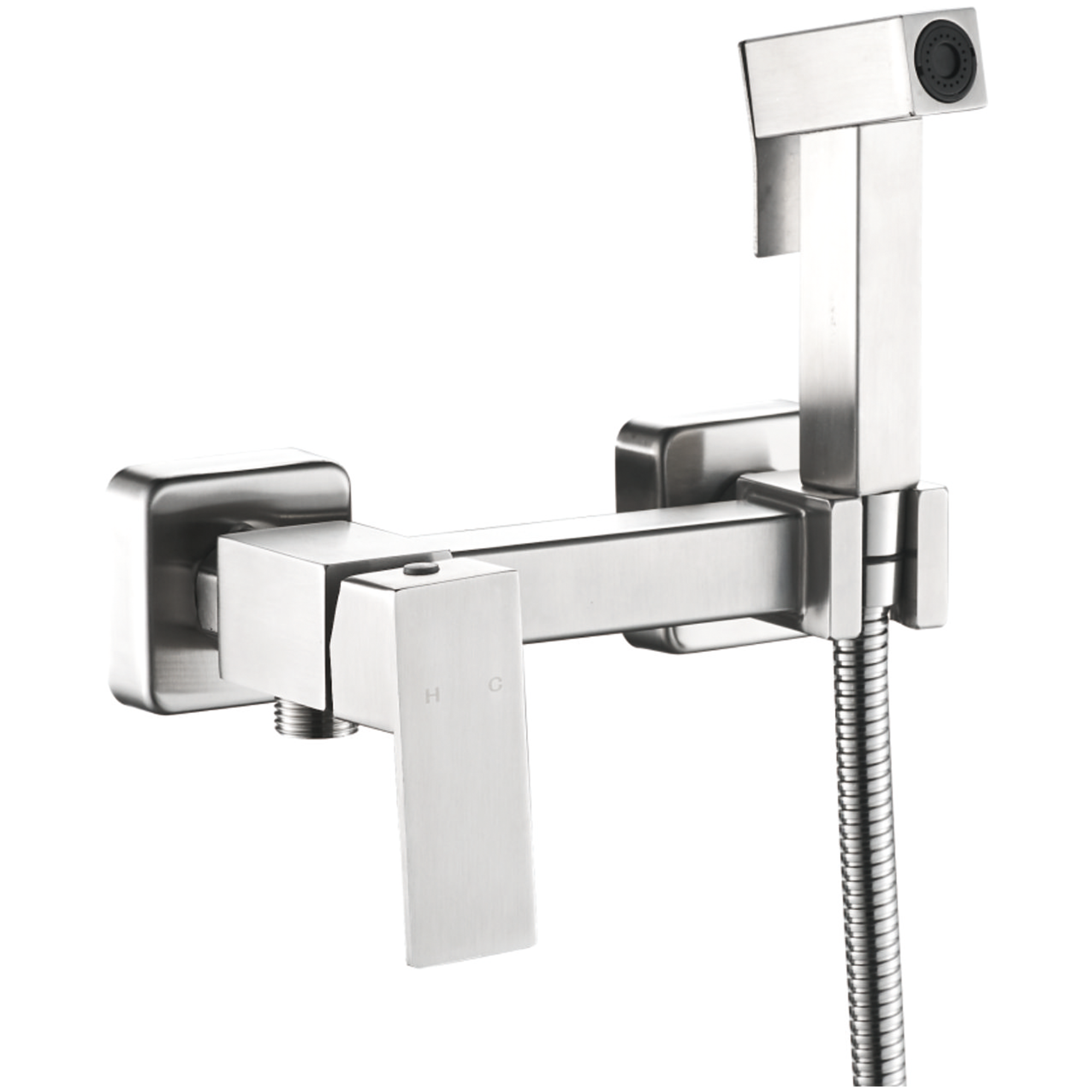 Гигиенический душ, нержавеющая сталь Комплектация: лейка, шланг 1,5м HB 5521